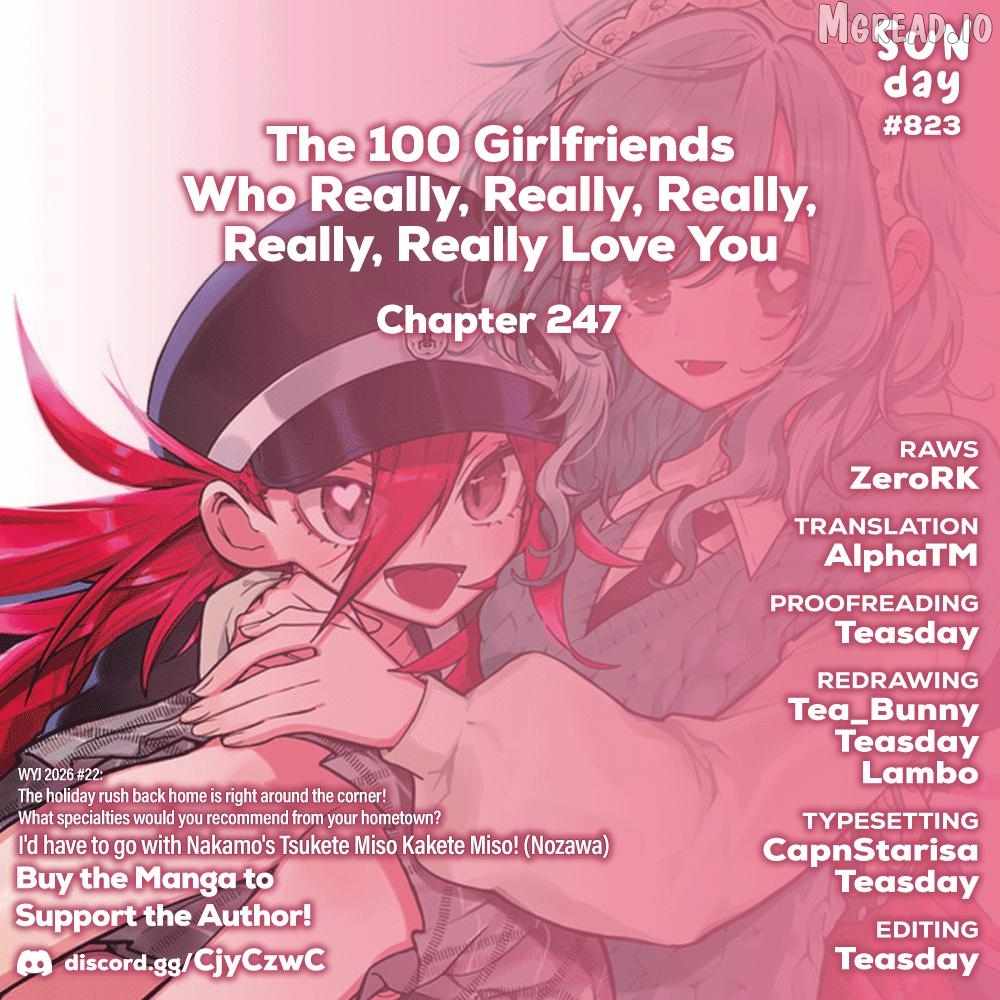 The 100 Girlfriends Who Really, Really, Really, Really, Really Love You Chapter 247 page 1
