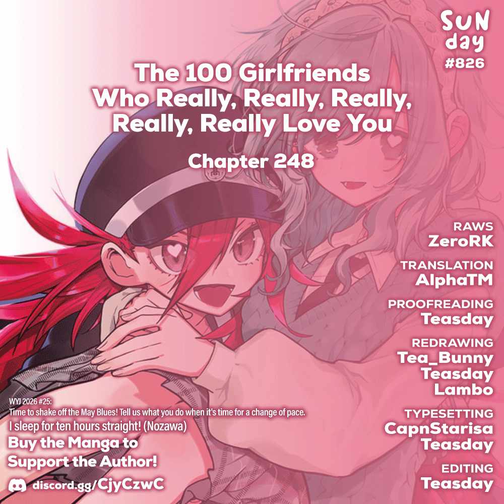 The 100 Girlfriends Who Really, Really, Really, Really, Really Love You Chapter 248 page 1
