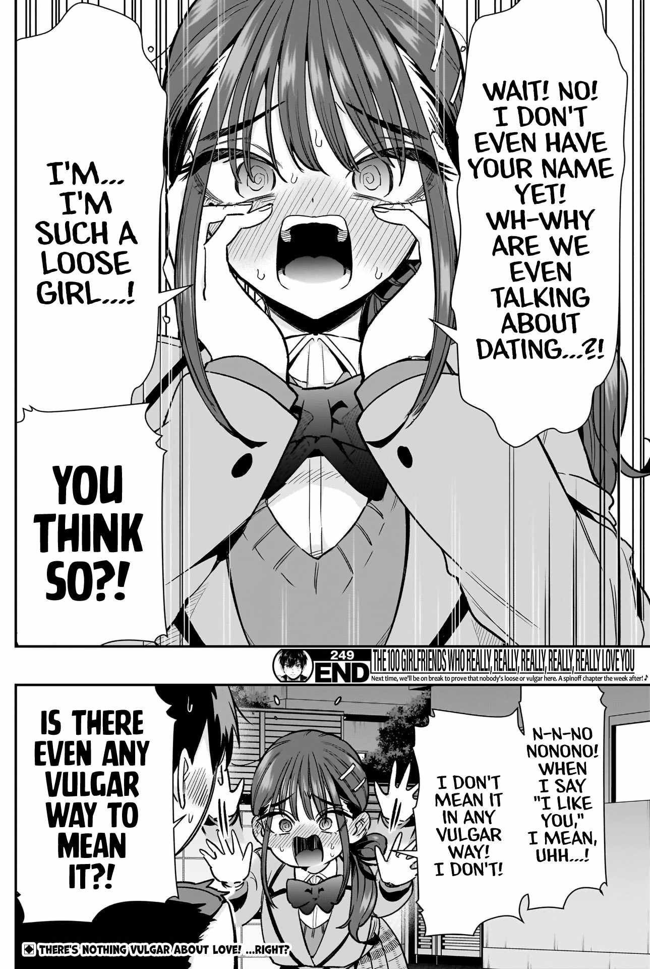 The 100 Girlfriends Who Really, Really, Really, Really, Really Love You Chapter 249 page 21