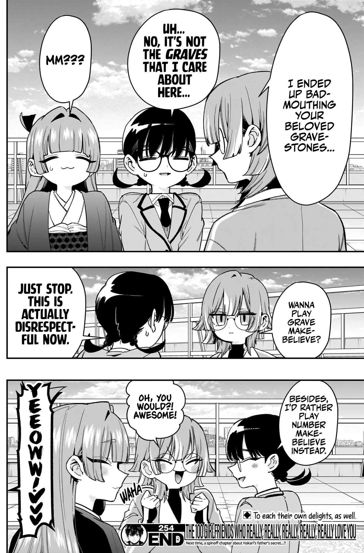 The 100 Girlfriends Who Really, Really, Really, Really, Really Love You Chapter 254 page 21