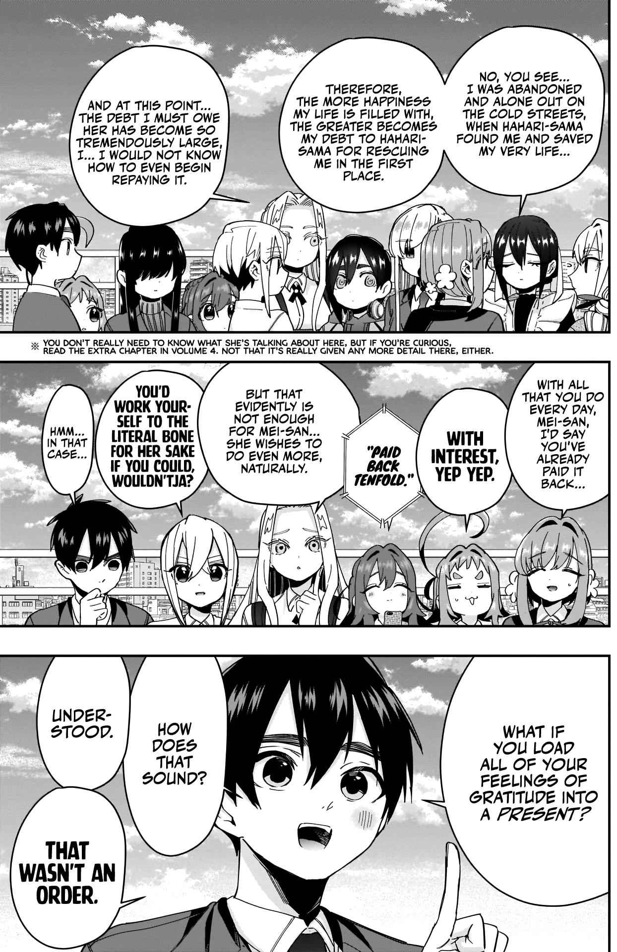 The 100 Girlfriends Who Really, Really, Really, Really, Really Love You Chapter 47 page 4