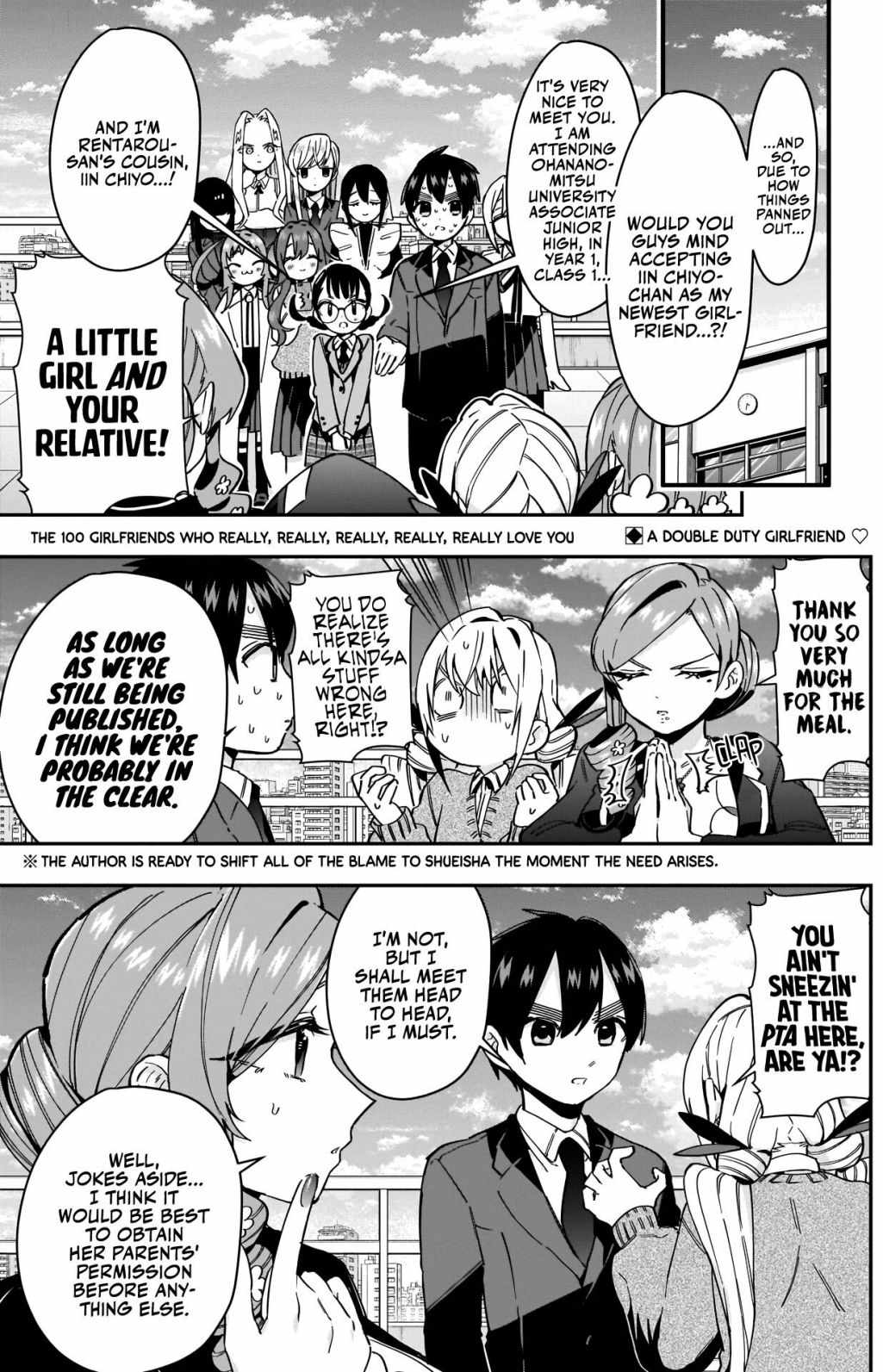 The 100 Girlfriends Who Really, Really, Really, Really, Really Love You Chapter 52 page 3