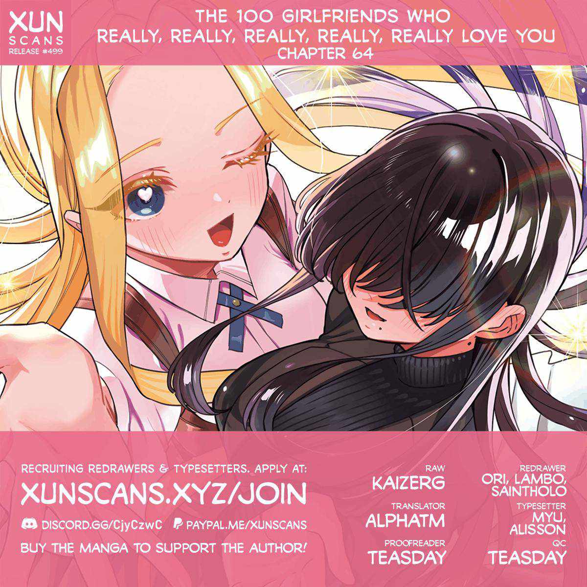 The 100 Girlfriends Who Really, Really, Really, Really, Really Love You Chapter 64 page 1