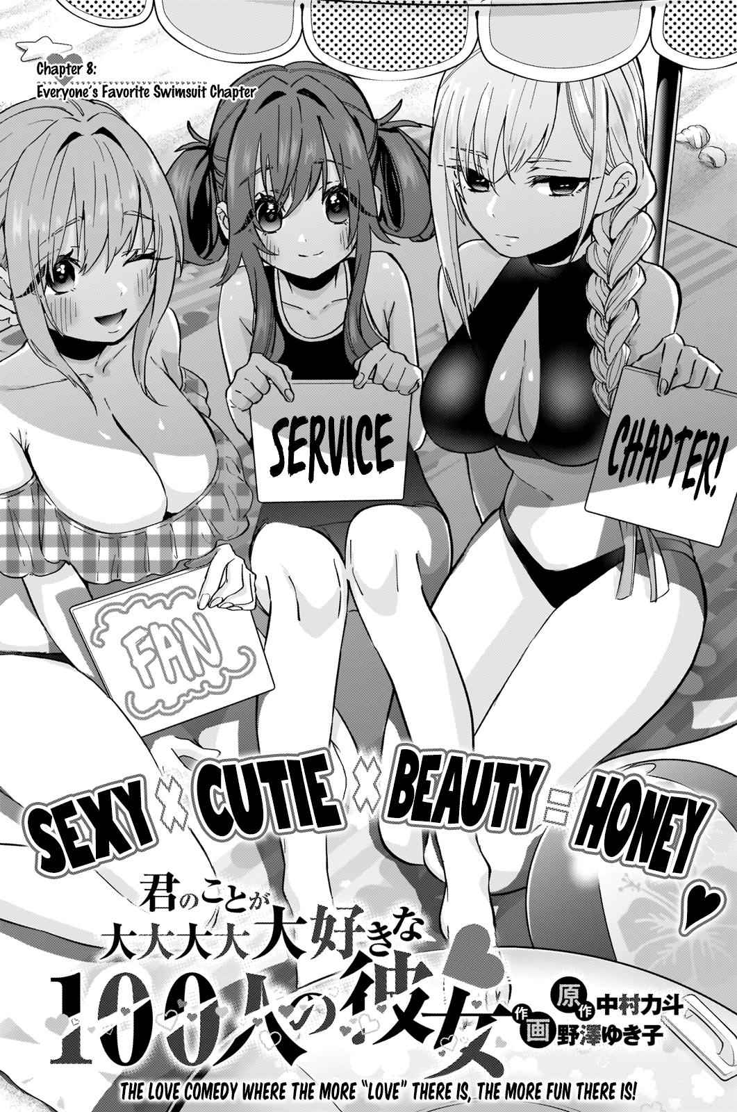 The 100 Girlfriends Who Really, Really, Really, Really, Really Love You Chapter 8 page 3