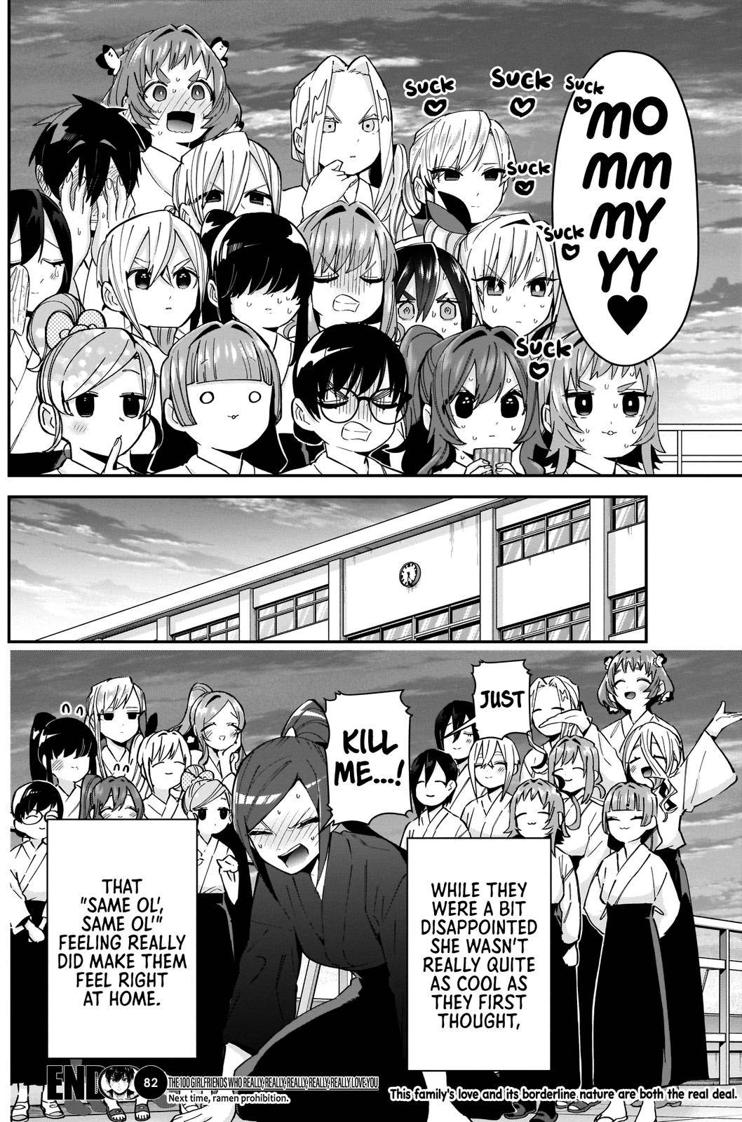 The 100 Girlfriends Who Really, Really, Really, Really, Really Love You Chapter 82 page 21