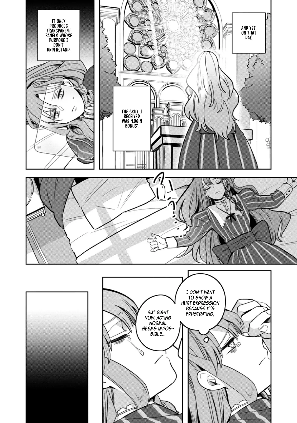 The Abandoned Lady with the ‘Login Bonus’ Skill. Chapter 1 page 15