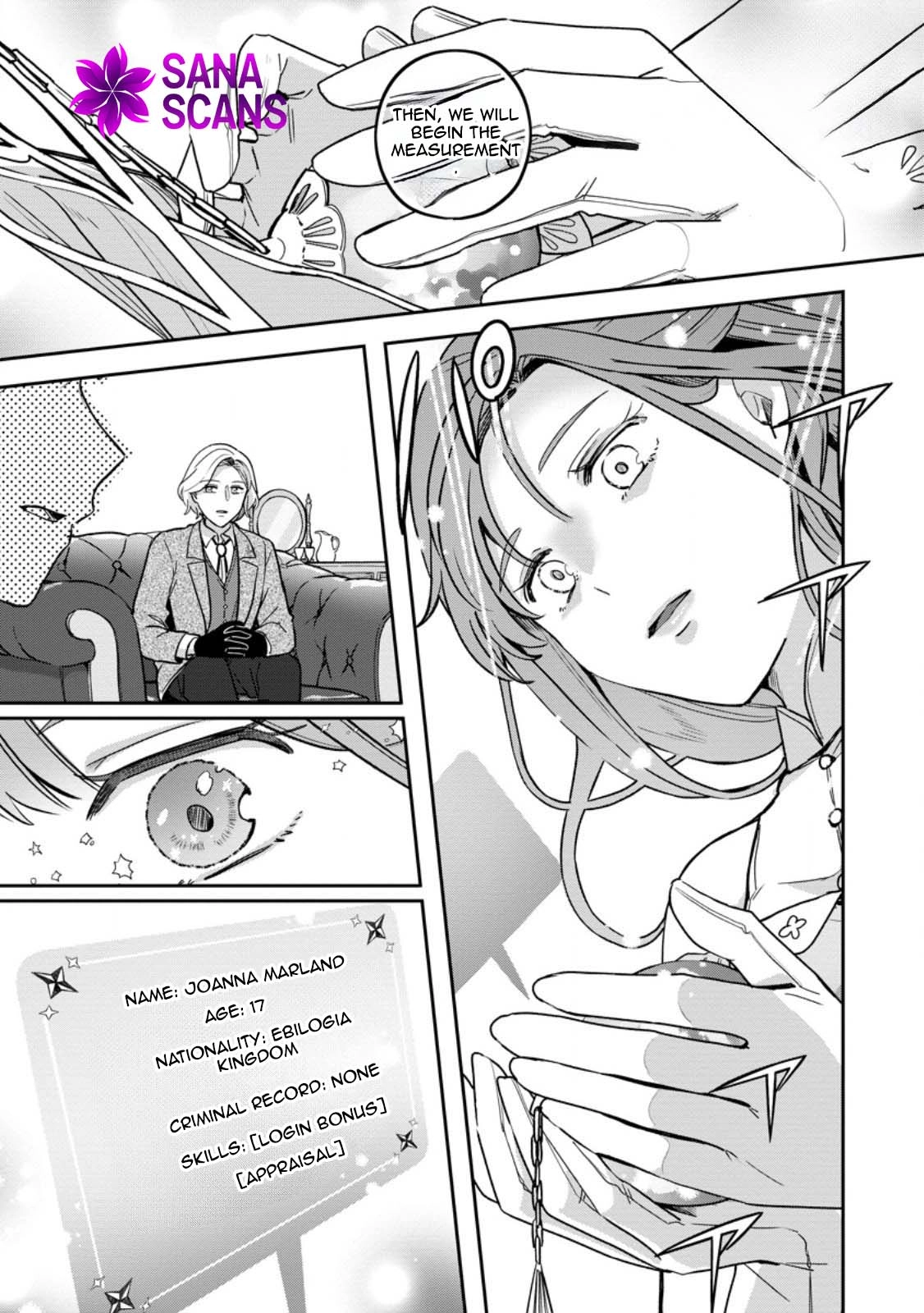The Abandoned Lady with the ‘Login Bonus’ Skill. Chapter 8 page 1