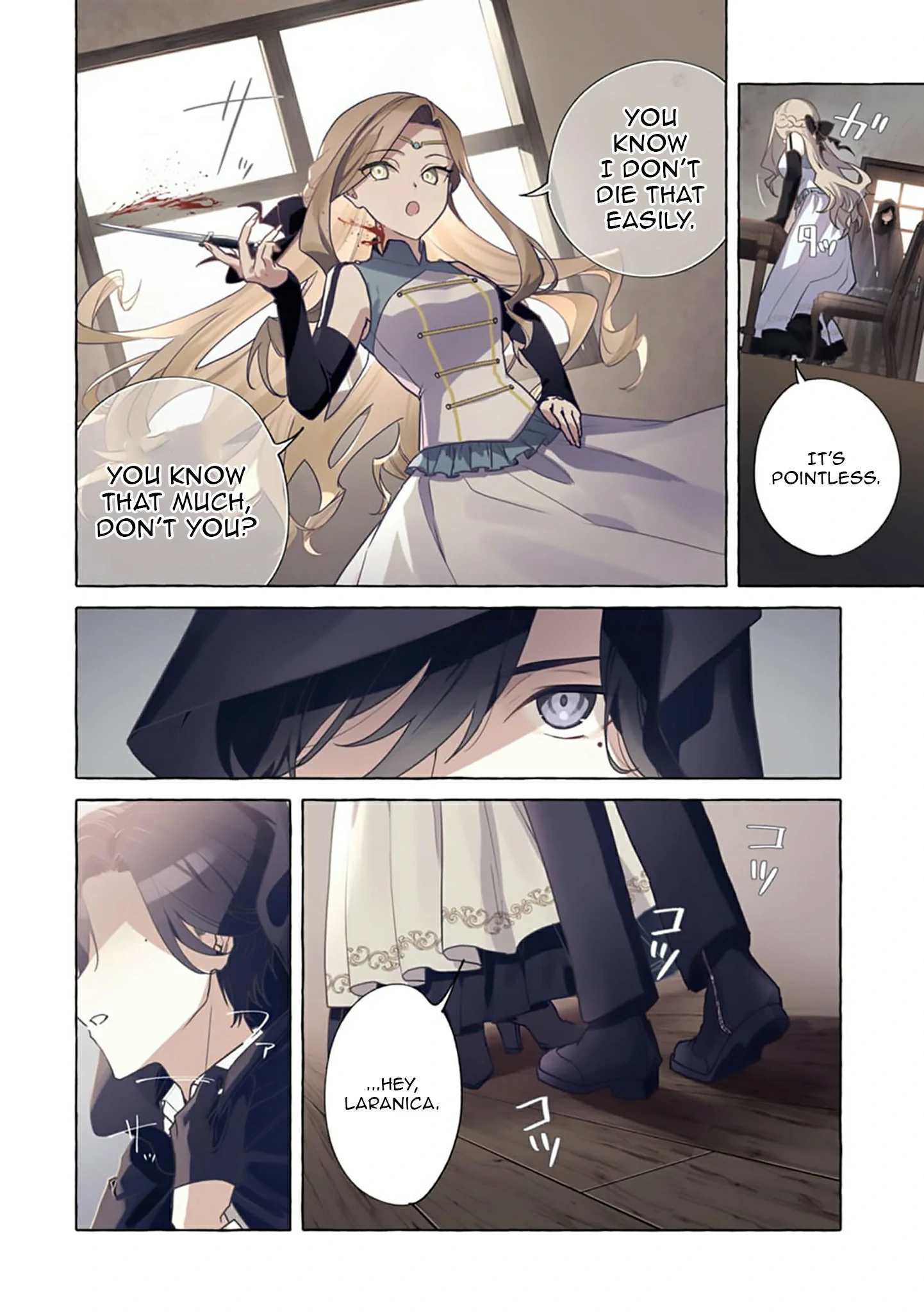 The Assassin Wants to Kill the Immortal Witch Chapter 1 page 2