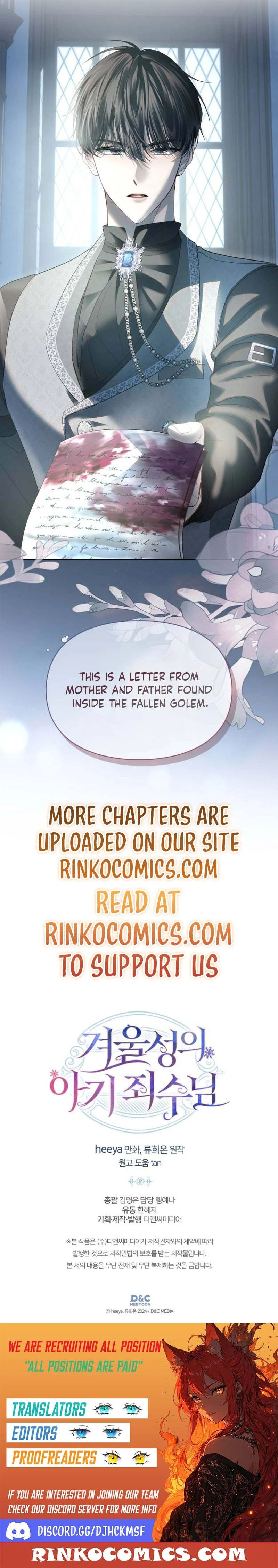 The Baby Prisoner in the Winter Castle Chapter 102 page 18