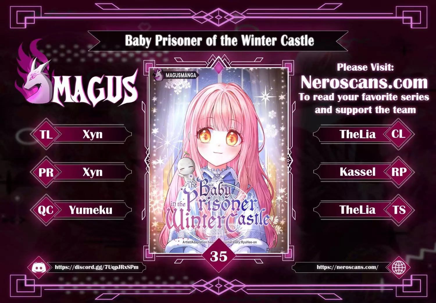 The Baby Prisoner in the Winter Castle Chapter 35 page 1