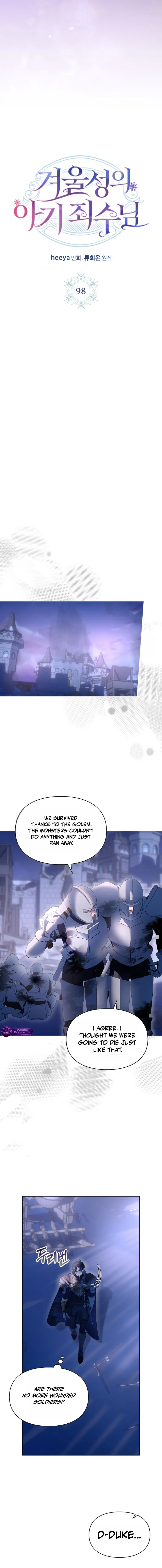 The Baby Prisoner in the Winter Castle Chapter 98 page 8