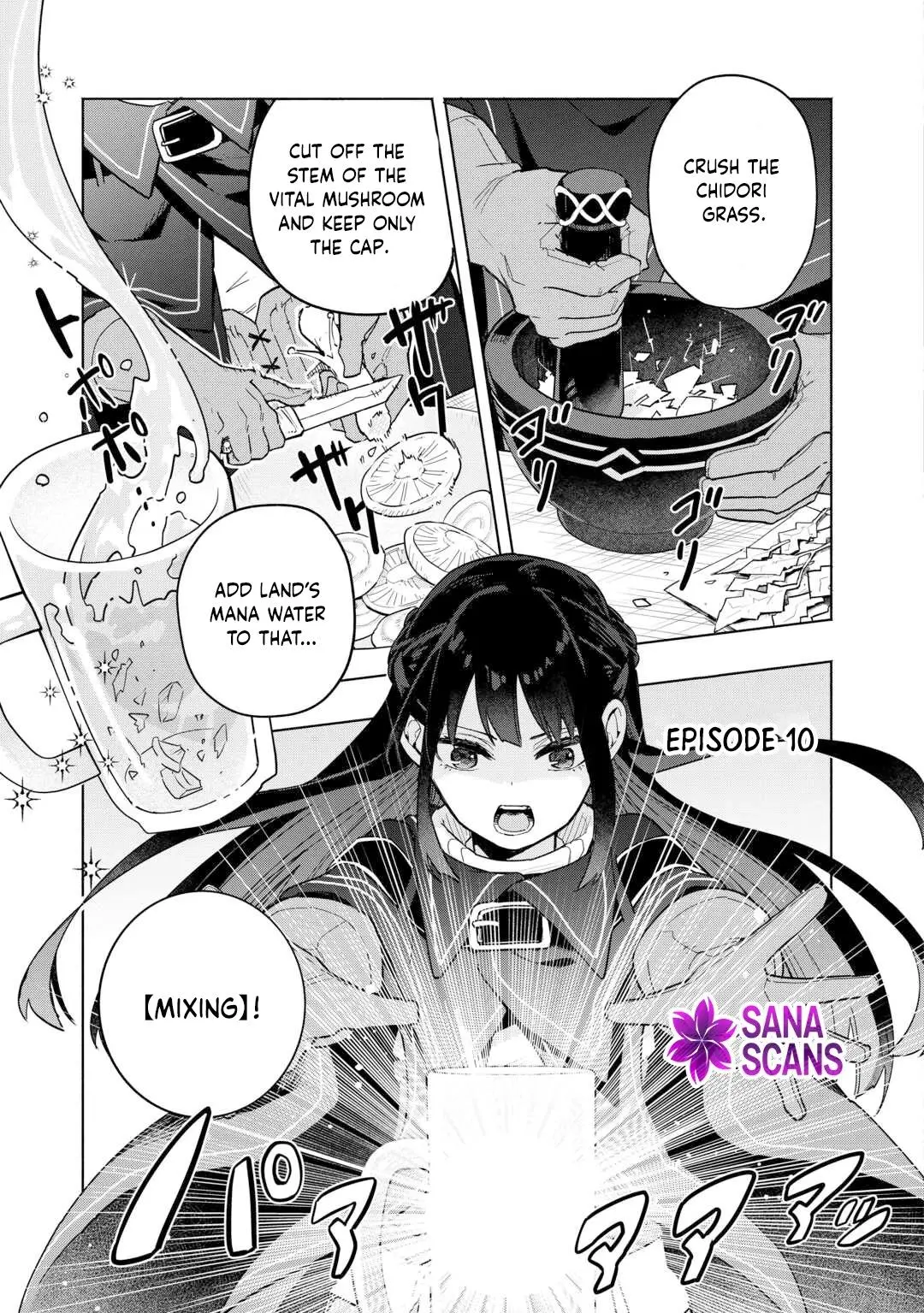 The Banished Daughter and Her Potion-Made Prosperity Chapter 10 page 1
