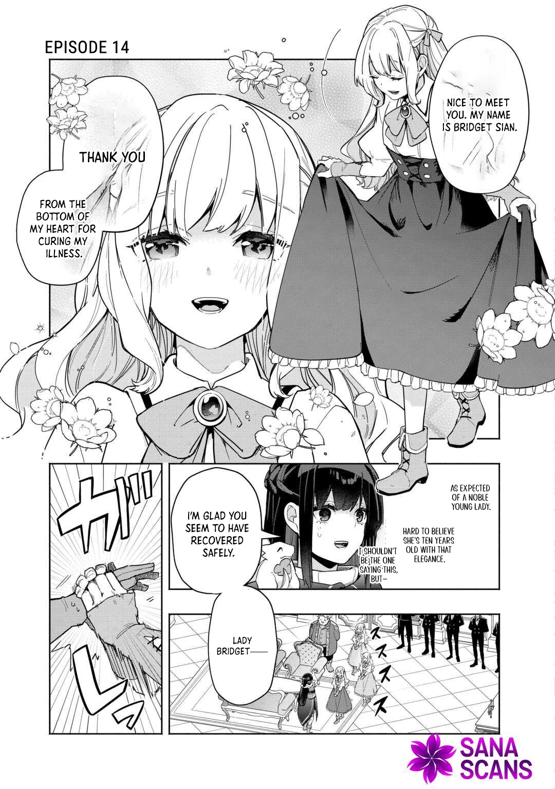 The Banished Daughter and Her Potion-Made Prosperity Chapter 14 page 1