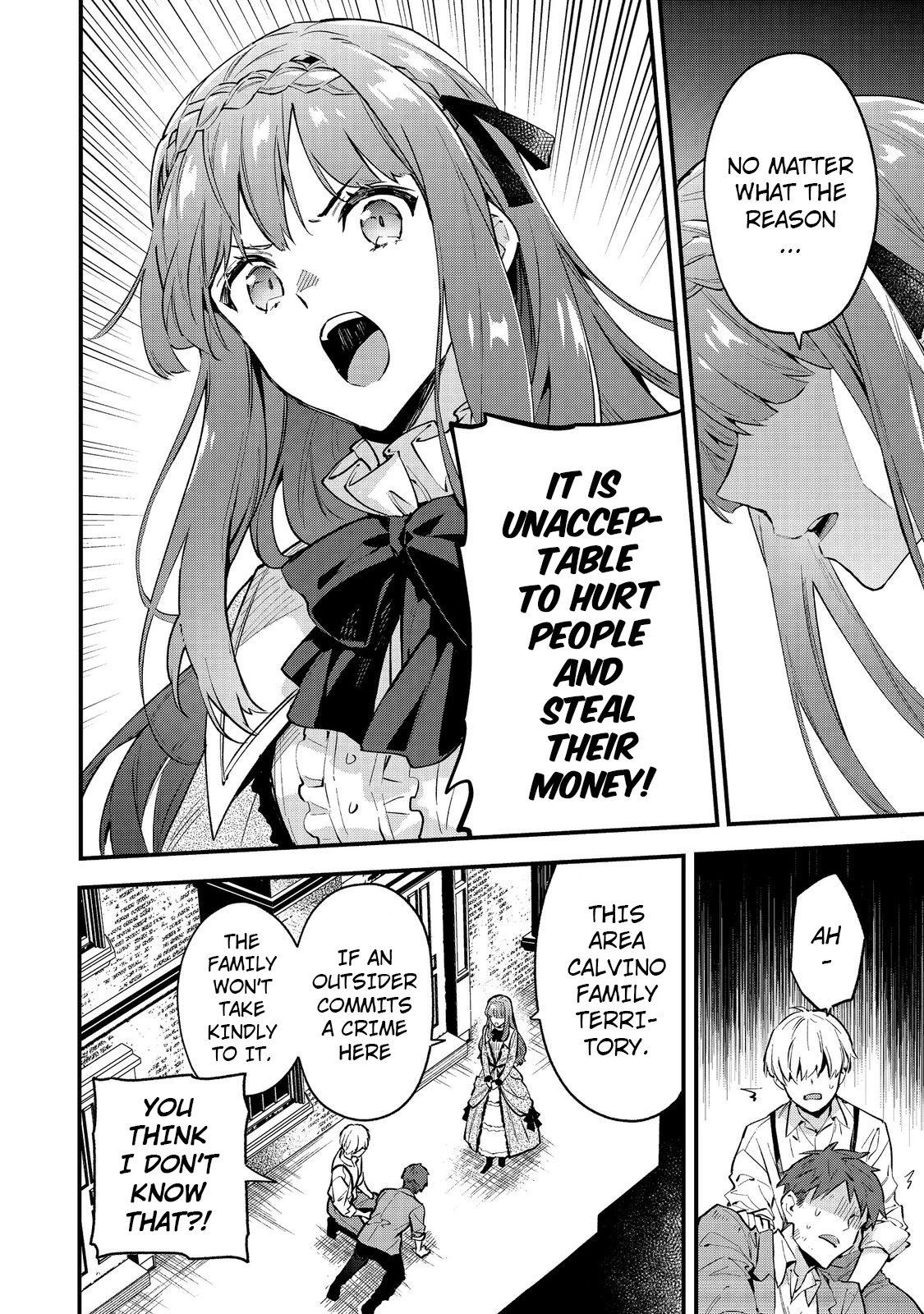 The Beloved Daughter of a Crime Family Was Reincarnated as the Daughter of a Gangster in an Otome Game Chapter 1 page 7