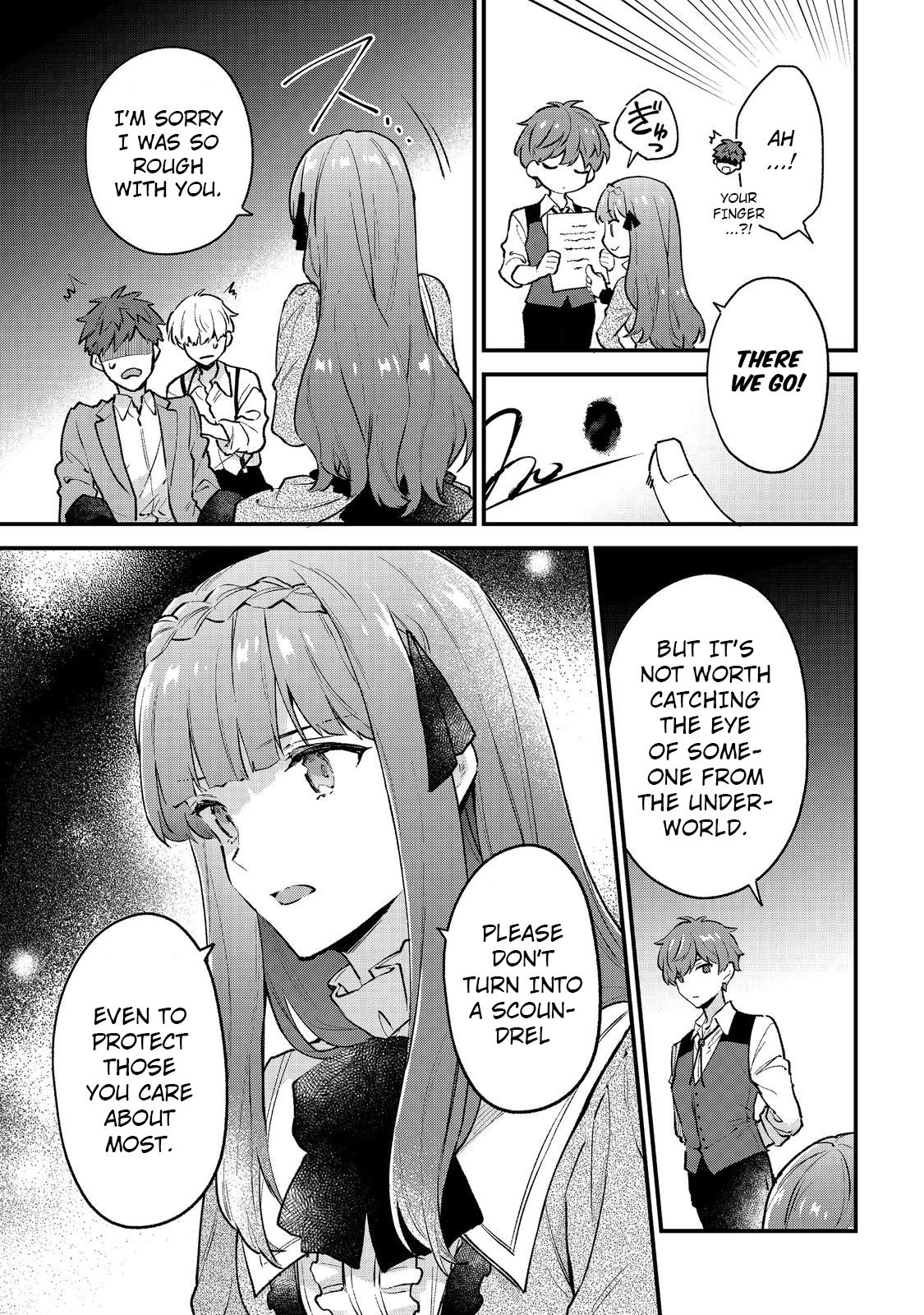 The Beloved Daughter of a Crime Family Was Reincarnated as the Daughter of a Gangster in an Otome Game Chapter 1 page 10