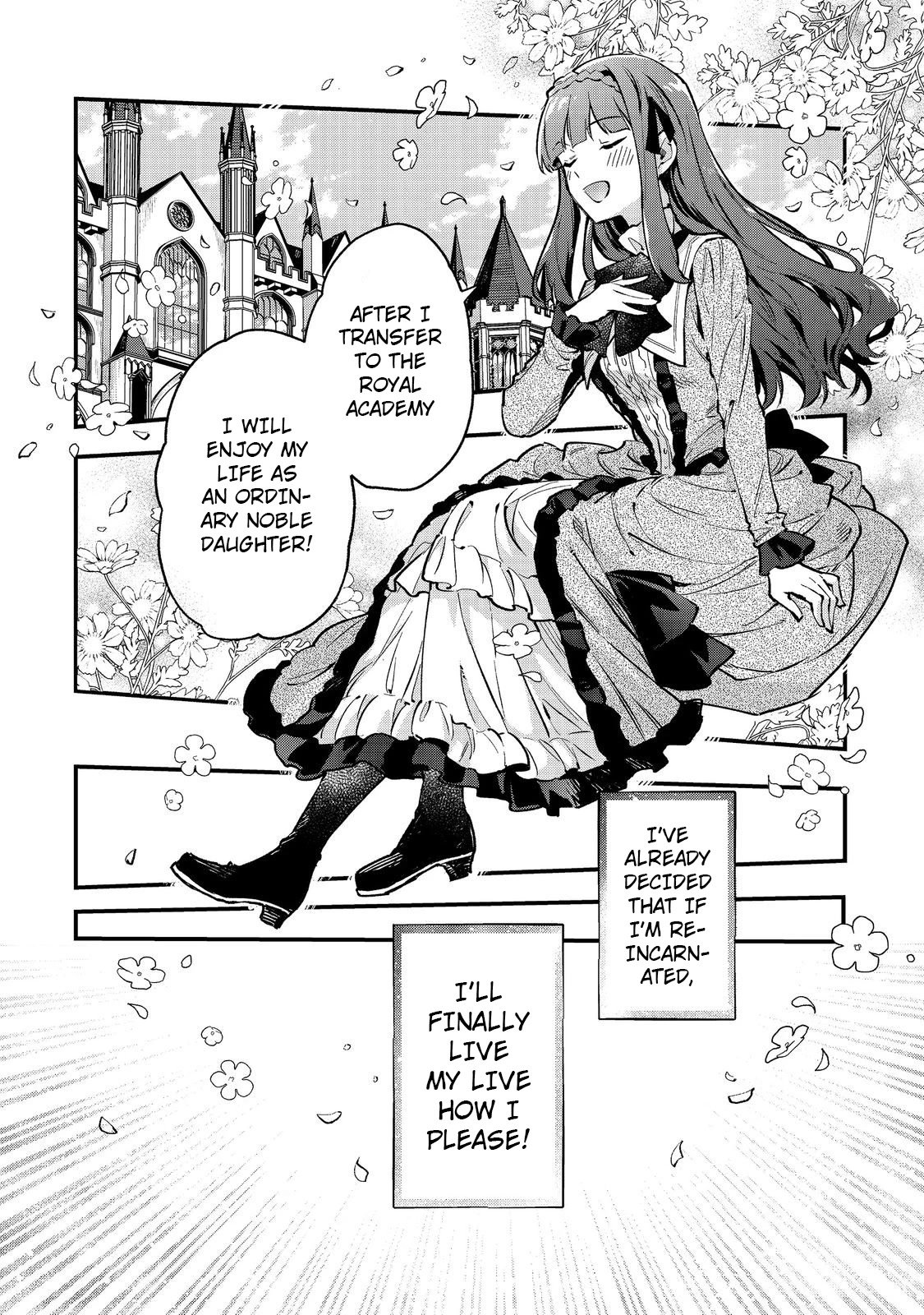 The Beloved Daughter of a Crime Family Was Reincarnated as the Daughter of a Gangster in an Otome Game Chapter 1 page 17