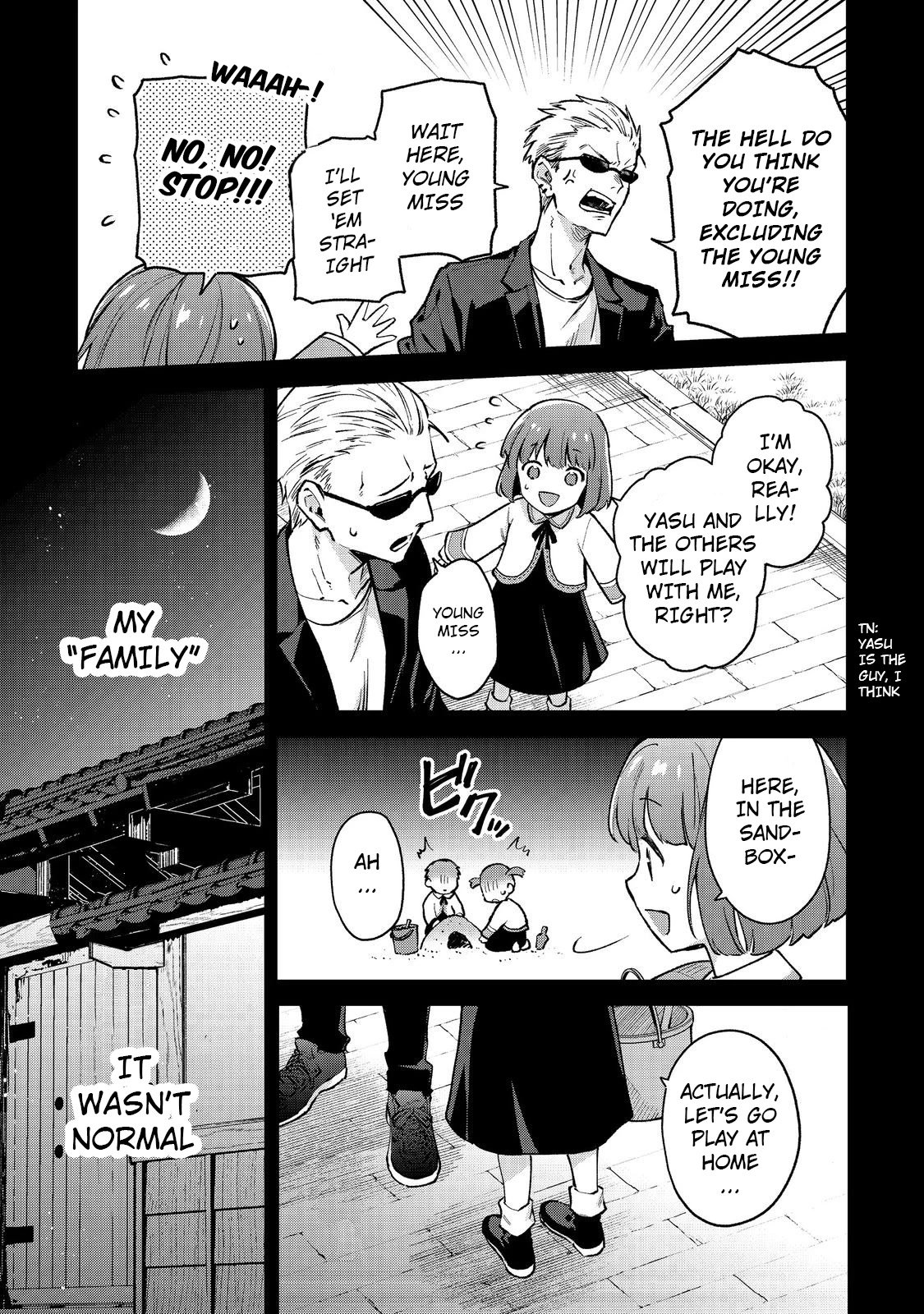 The Beloved Daughter of a Crime Family Was Reincarnated as the Daughter of a Gangster in an Otome Game Chapter 1 page 22
