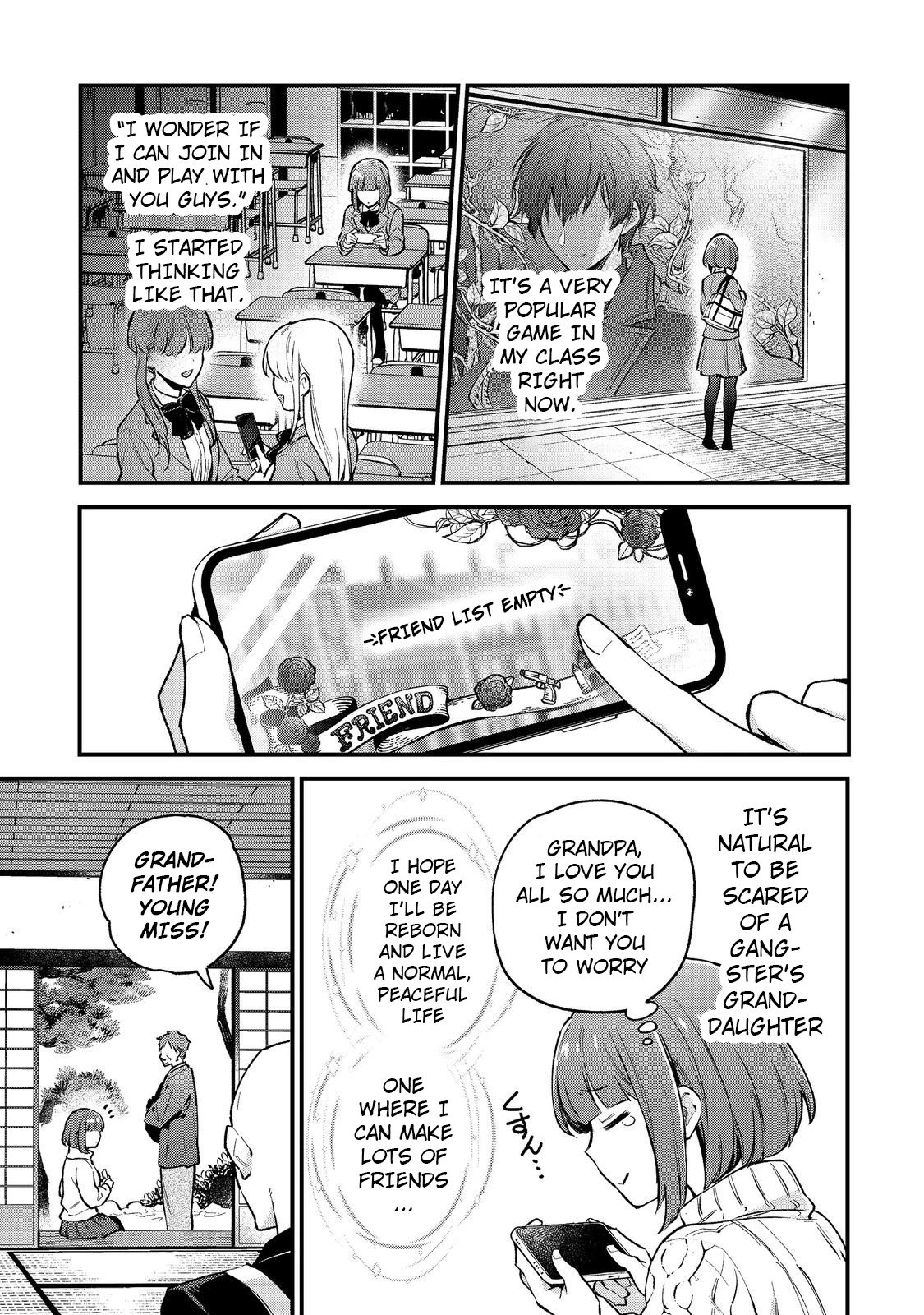 The Beloved Daughter of a Crime Family Was Reincarnated as the Daughter of a Gangster in an Otome Game Chapter 1 page 26
