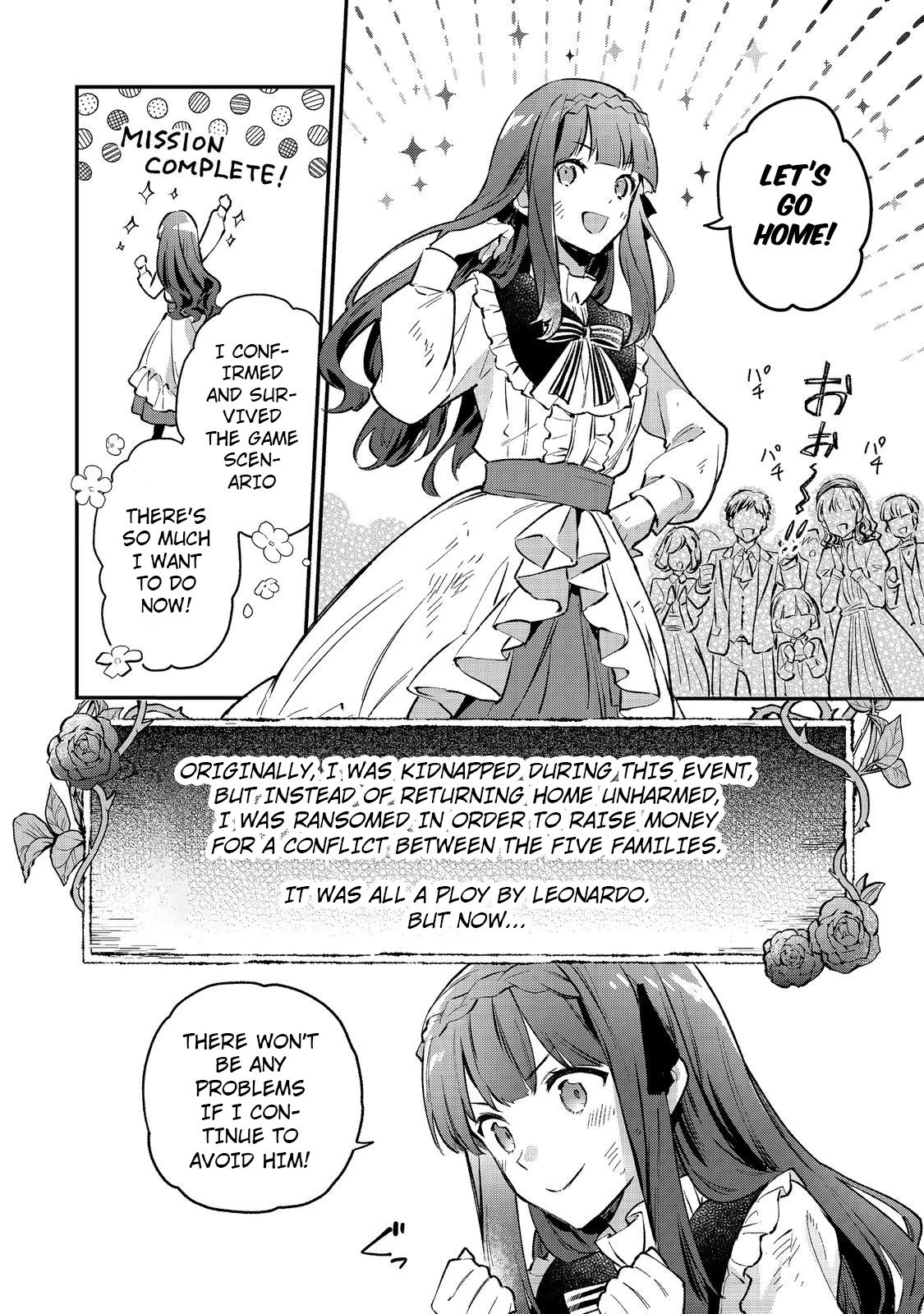 The Beloved Daughter of a Crime Family Was Reincarnated as the Daughter of a Gangster in an Otome Game Chapter 1 page 55