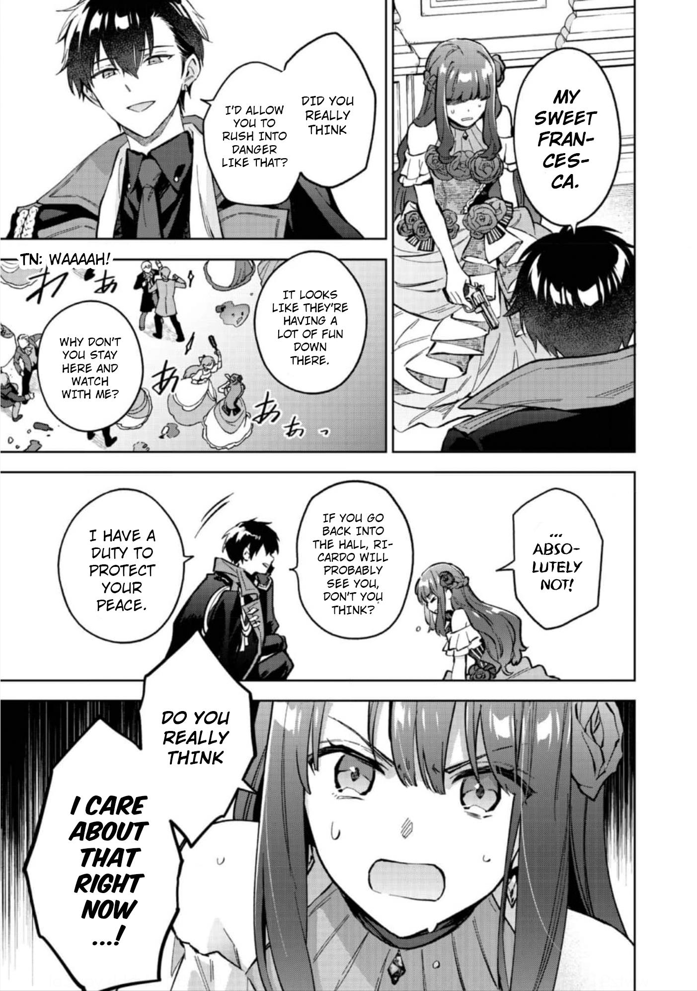 The Beloved Daughter of a Crime Family Was Reincarnated as the Daughter of a Gangster in an Otome Game Chapter 11 page 7