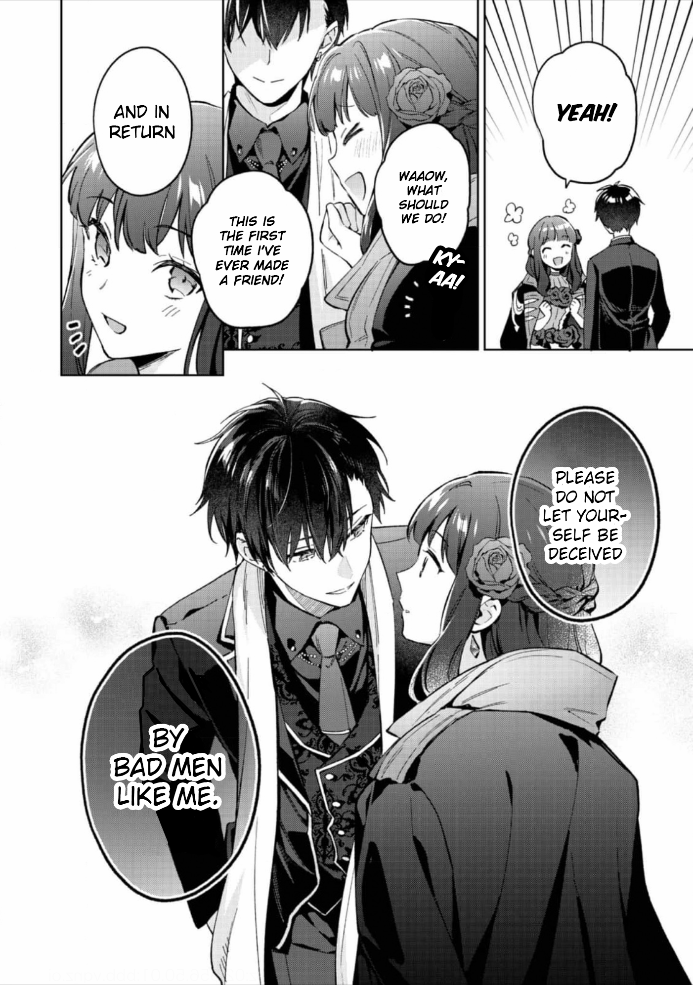 The Beloved Daughter of a Crime Family Was Reincarnated as the Daughter of a Gangster in an Otome Game Chapter 14 page 12