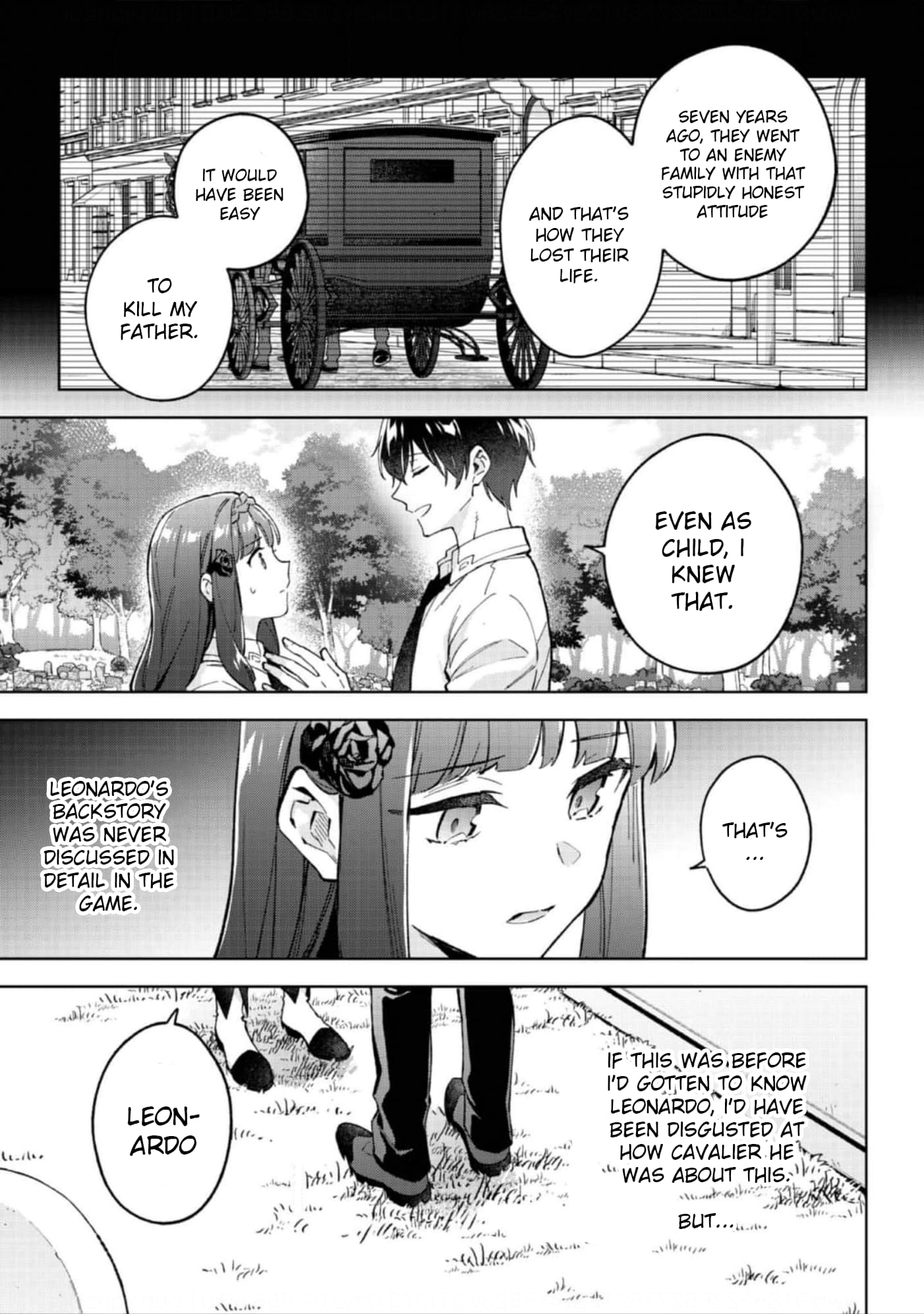The Beloved Daughter of a Crime Family Was Reincarnated as the Daughter of a Gangster in an Otome Game Chapter 16 page 9
