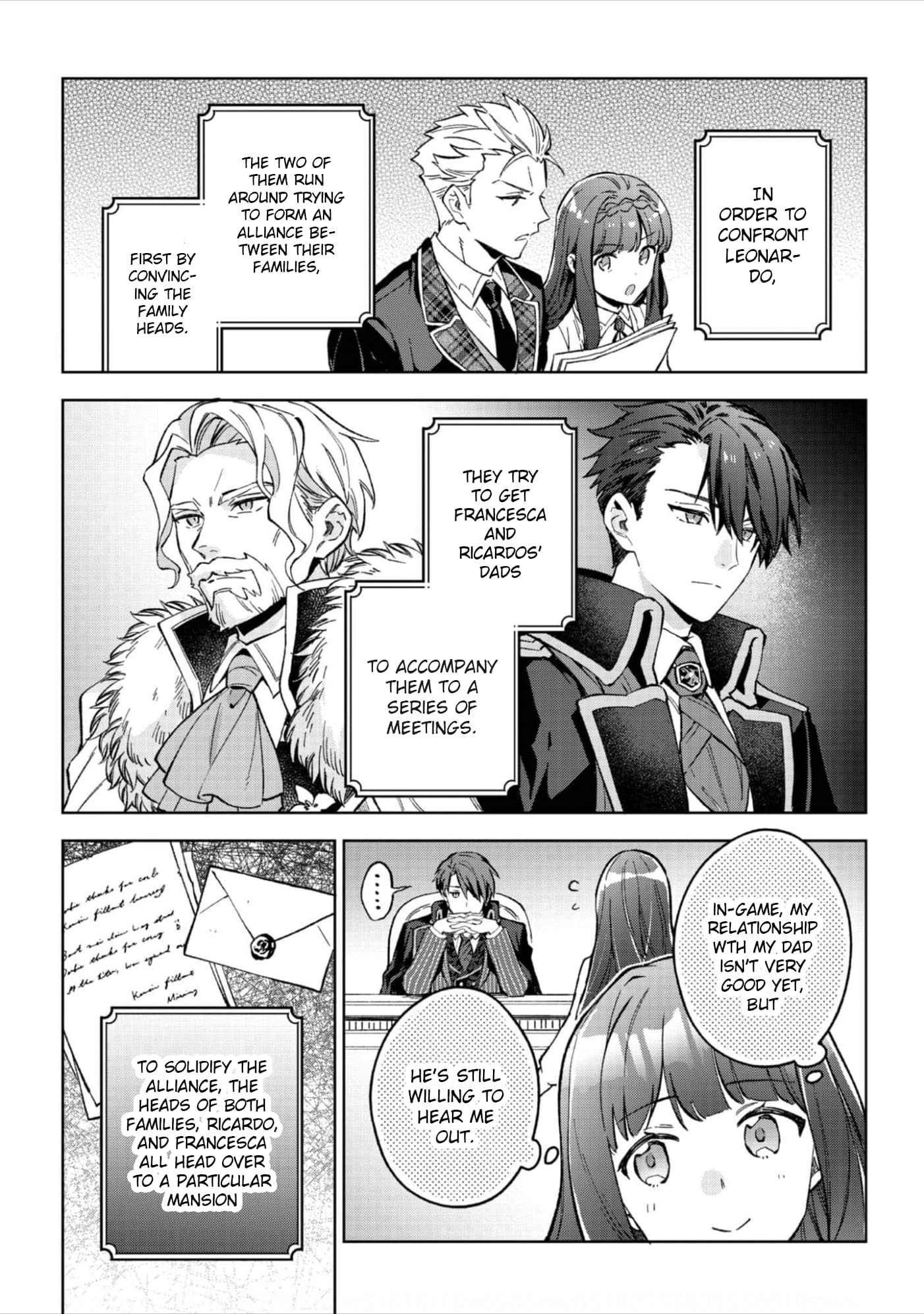 The Beloved Daughter of a Crime Family Was Reincarnated as the Daughter of a Gangster in an Otome Game Chapter 17 page 17