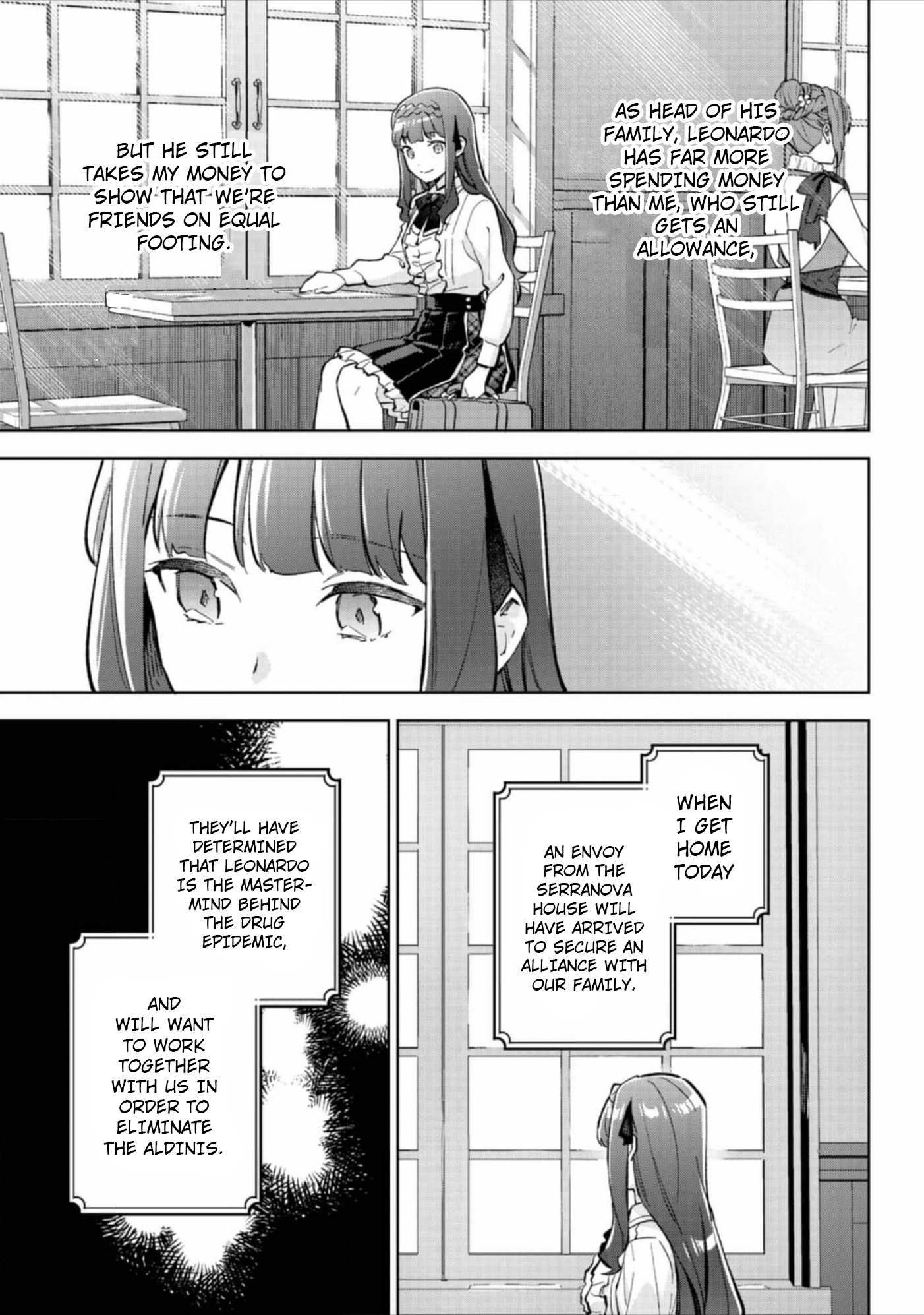 The Beloved Daughter of a Crime Family Was Reincarnated as the Daughter of a Gangster in an Otome Game Chapter 18 page 12