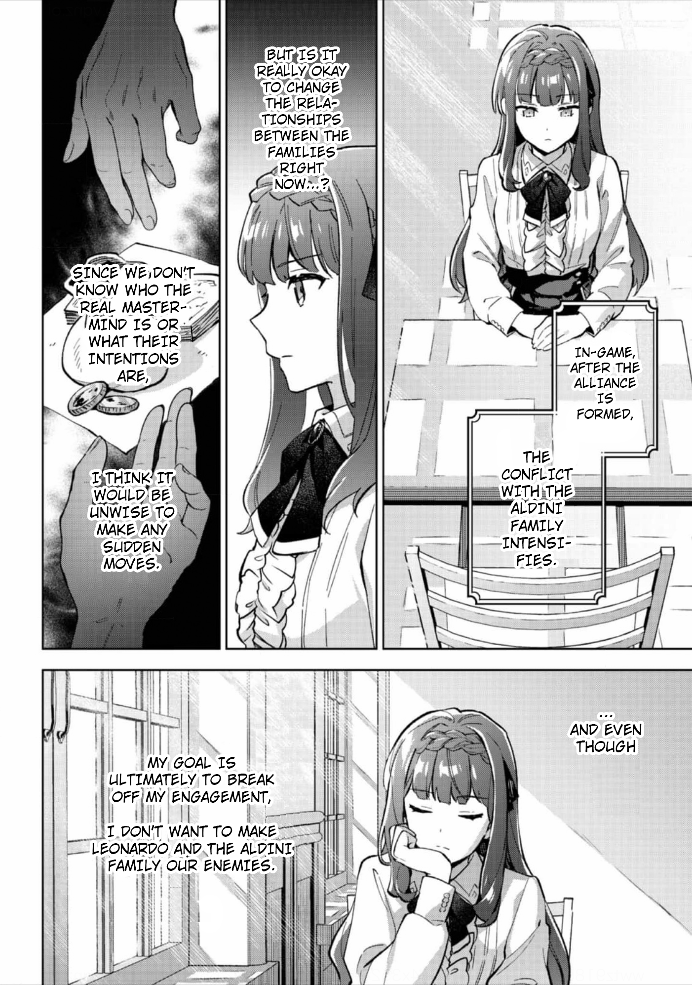 The Beloved Daughter of a Crime Family Was Reincarnated as the Daughter of a Gangster in an Otome Game Chapter 18 page 13