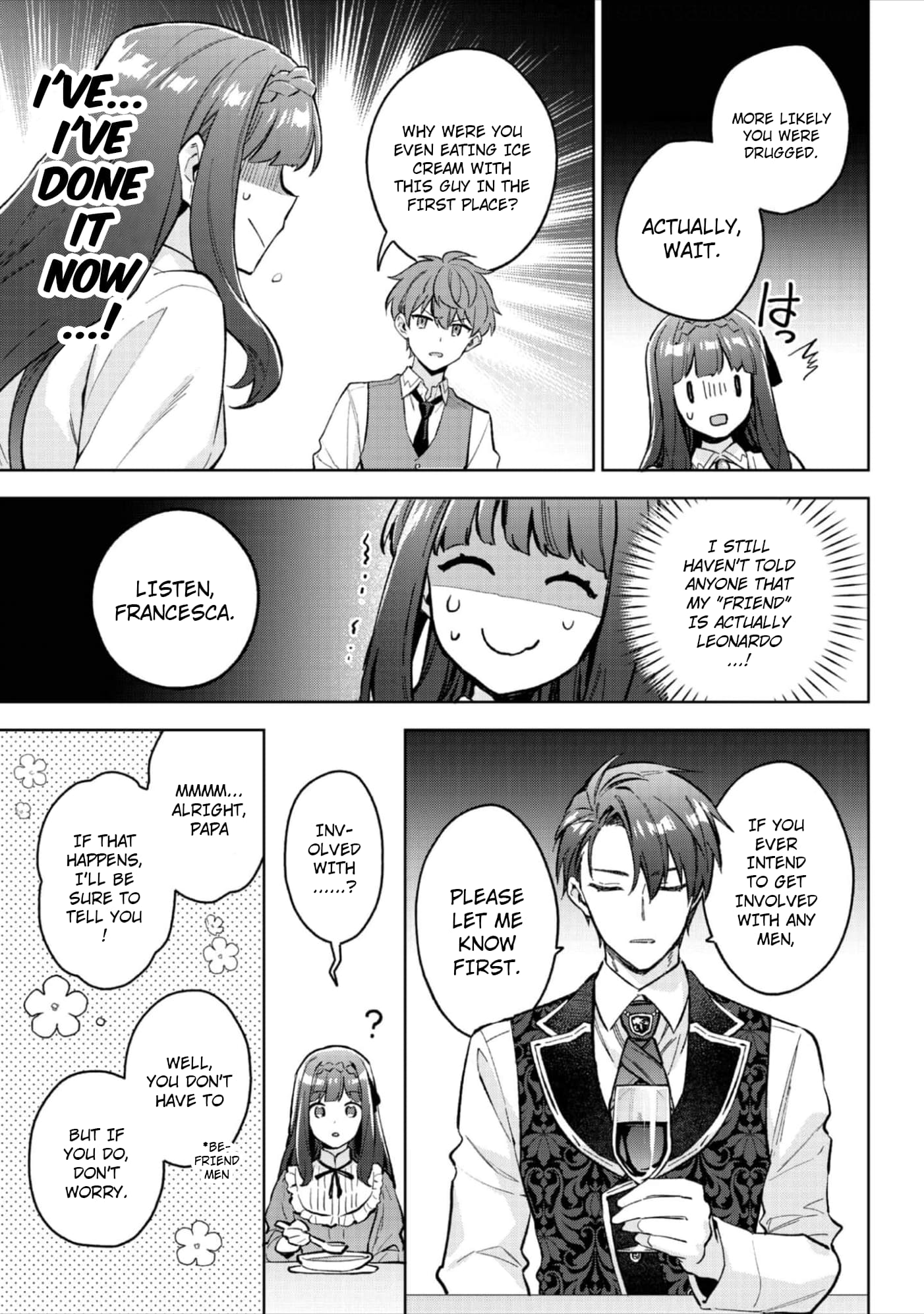 The Beloved Daughter of a Crime Family Was Reincarnated as the Daughter of a Gangster in an Otome Game Chapter 19 page 6