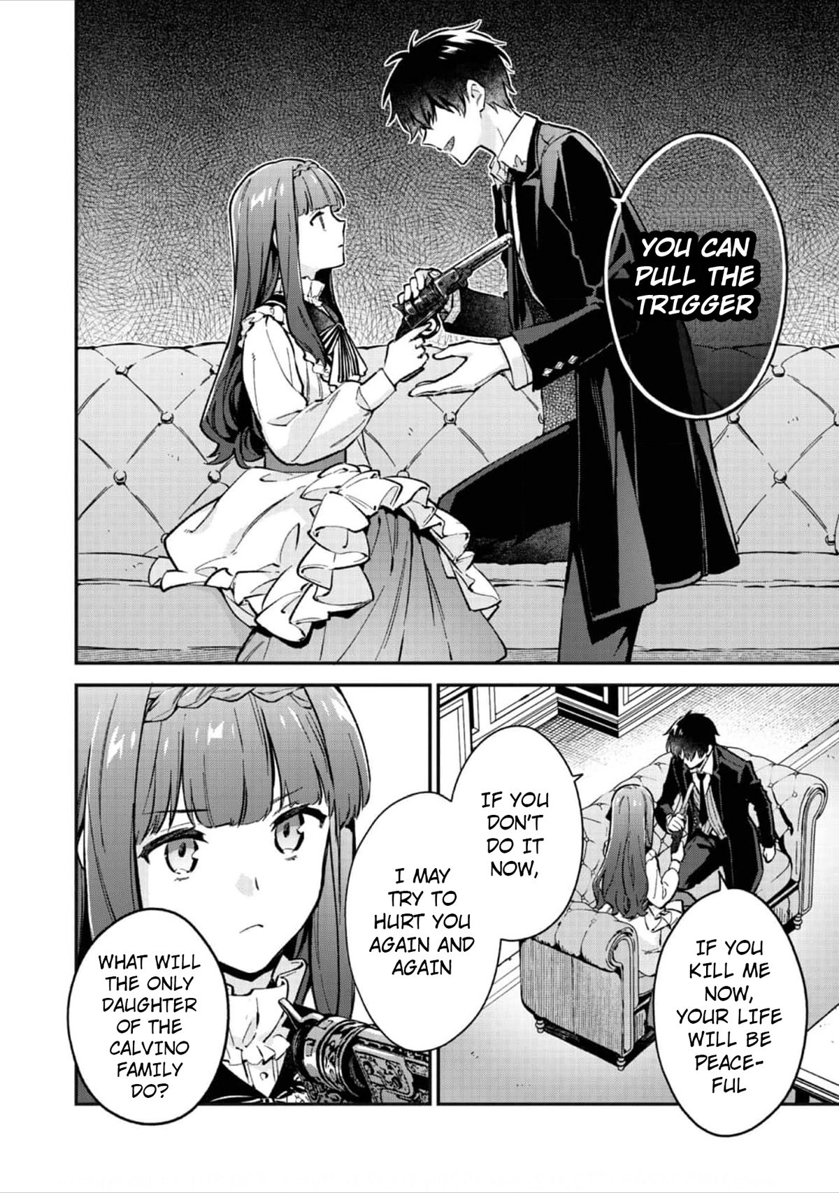 The Beloved Daughter of a Crime Family Was Reincarnated as the Daughter of a Gangster in an Otome Game Chapter 2 page 19