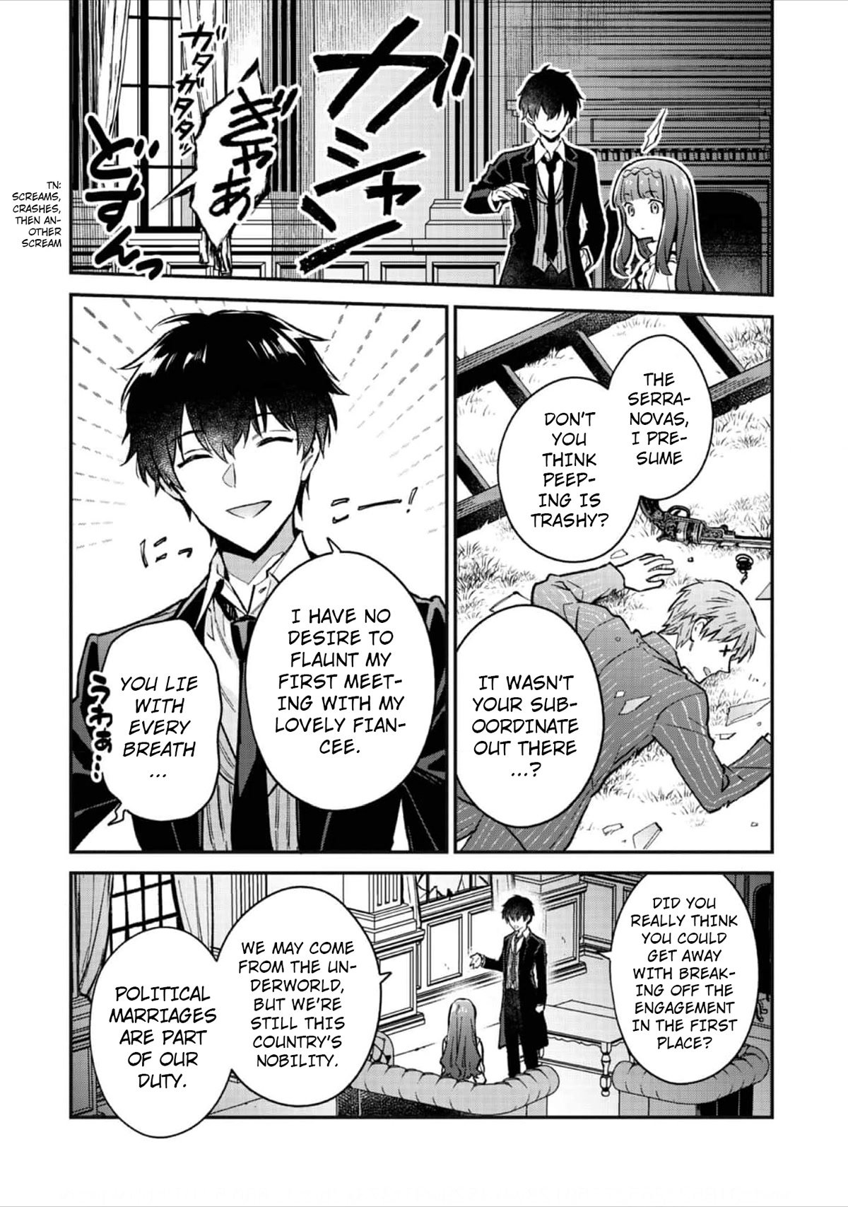 The Beloved Daughter of a Crime Family Was Reincarnated as the Daughter of a Gangster in an Otome Game Chapter 2 page 26