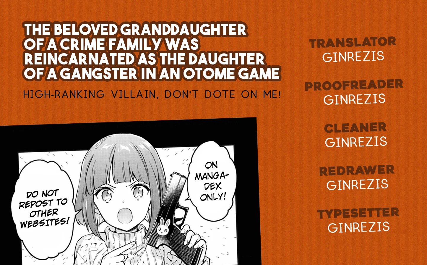 The Beloved Daughter of a Crime Family Was Reincarnated as the Daughter of a Gangster in an Otome Game Chapter 2 page 38