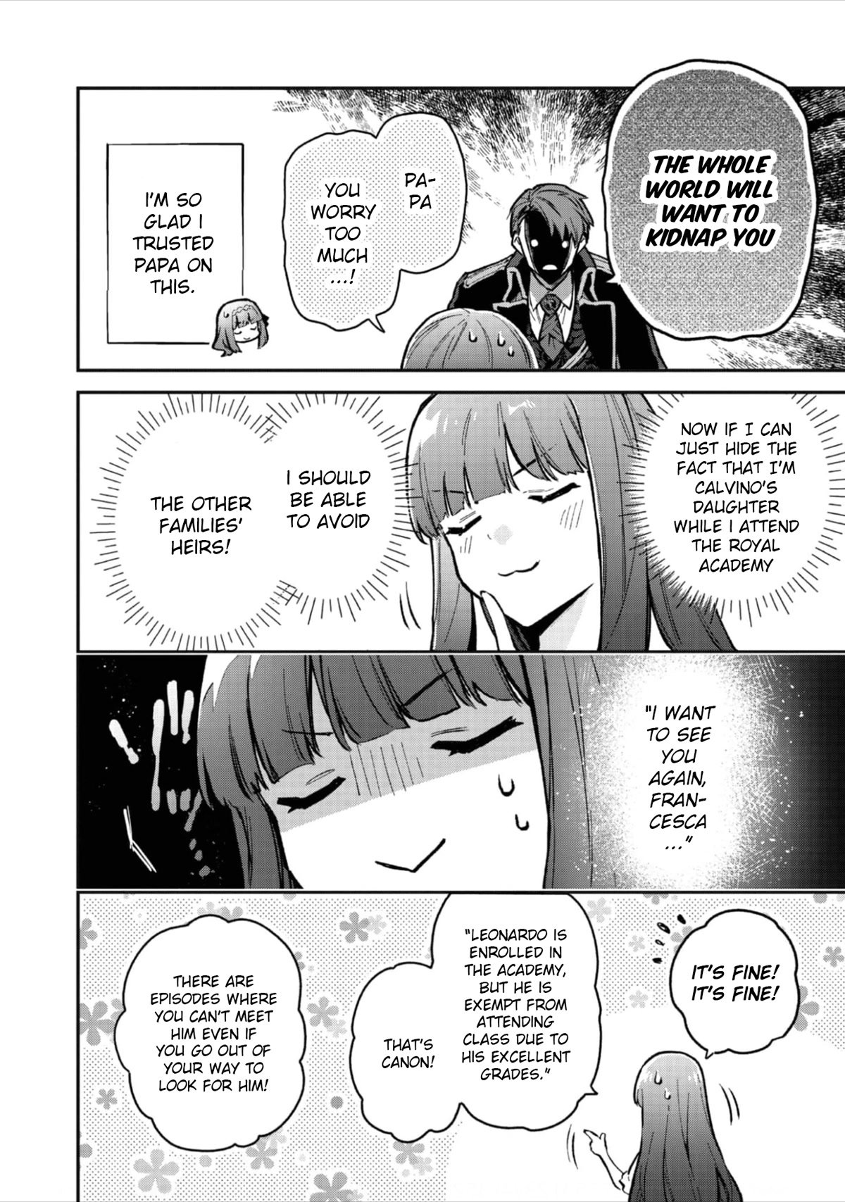 The Beloved Daughter of a Crime Family Was Reincarnated as the Daughter of a Gangster in an Otome Game Chapter 3 page 7