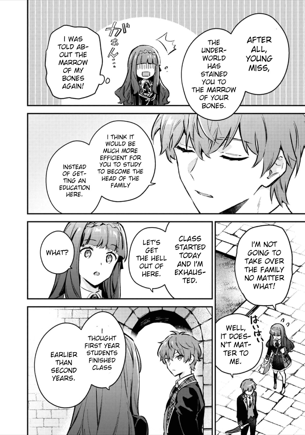 The Beloved Daughter of a Crime Family Was Reincarnated as the Daughter of a Gangster in an Otome Game Chapter 3 page 27
