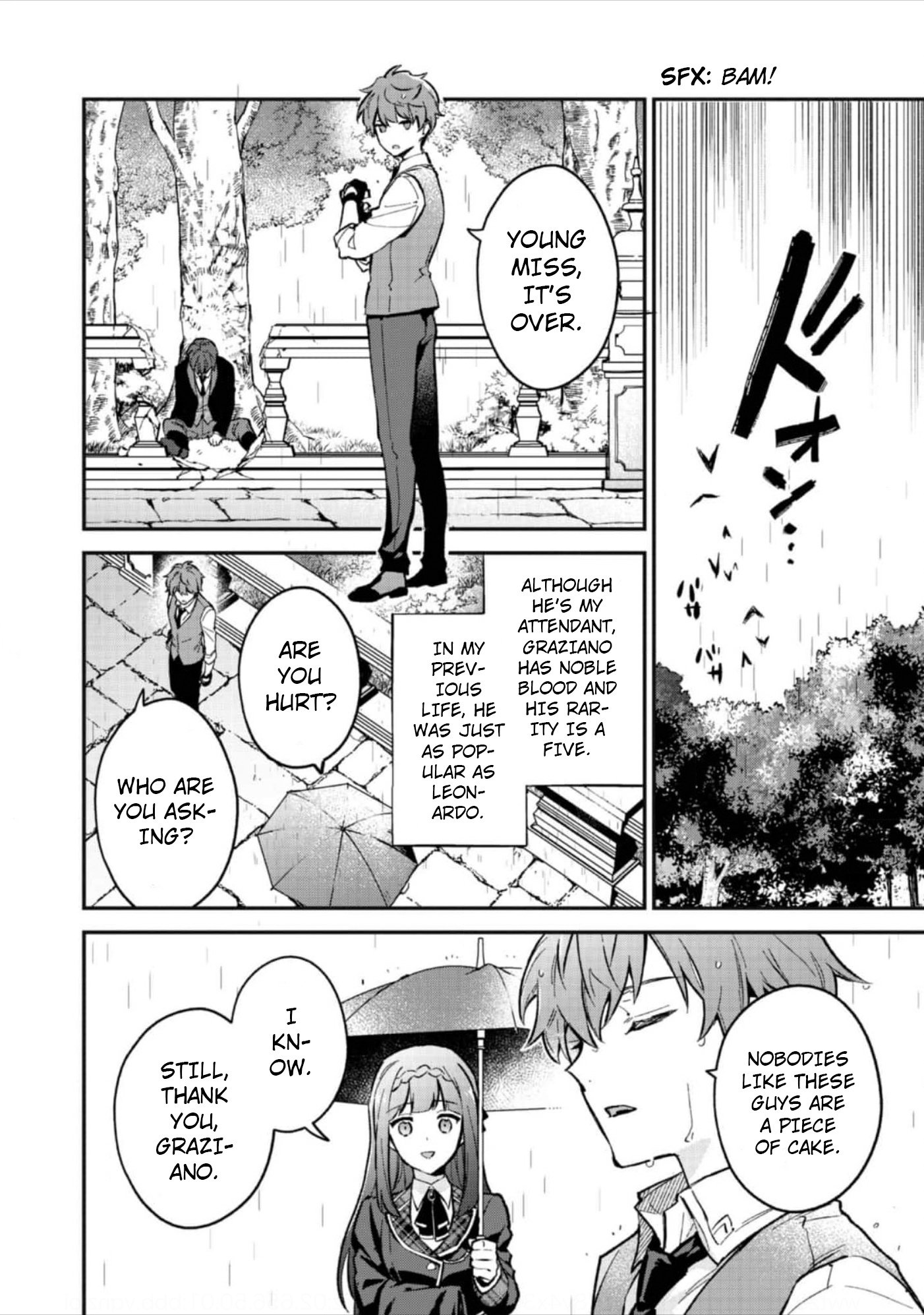 The Beloved Daughter of a Crime Family Was Reincarnated as the Daughter of a Gangster in an Otome Game Chapter 4 page 5
