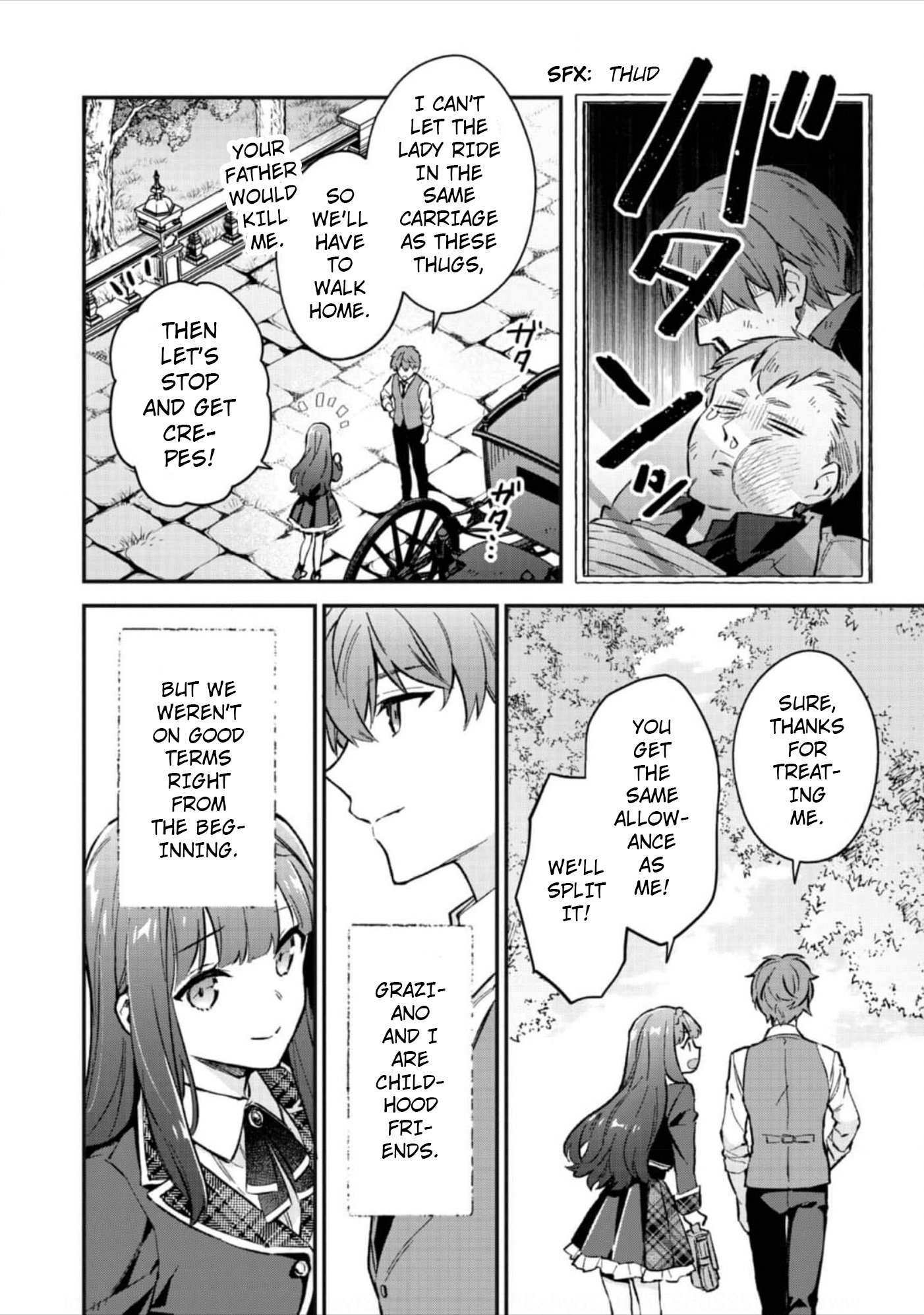 The Beloved Daughter of a Crime Family Was Reincarnated as the Daughter of a Gangster in an Otome Game Chapter 4 page 7