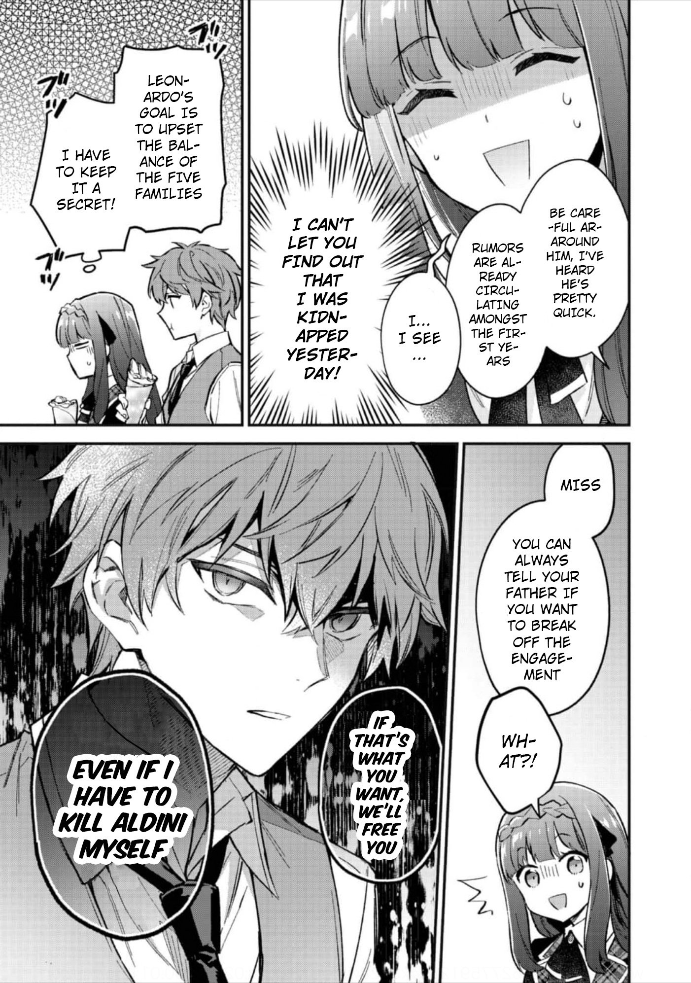 The Beloved Daughter of a Crime Family Was Reincarnated as the Daughter of a Gangster in an Otome Game Chapter 4 page 18