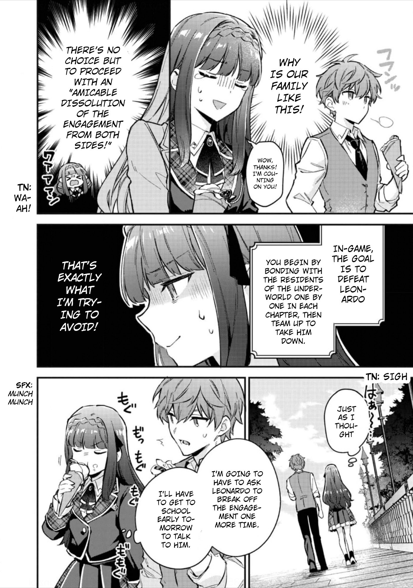 The Beloved Daughter of a Crime Family Was Reincarnated as the Daughter of a Gangster in an Otome Game Chapter 4 page 19