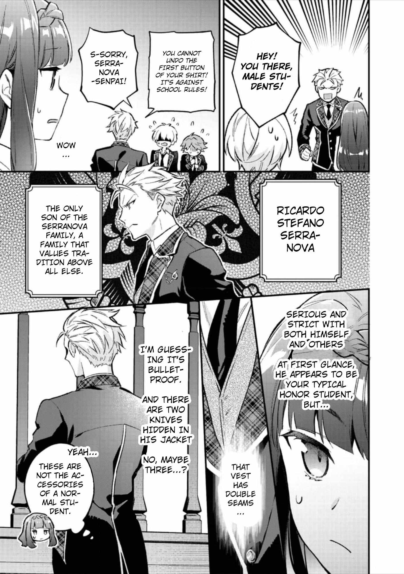 The Beloved Daughter of a Crime Family Was Reincarnated as the Daughter of a Gangster in an Otome Game Chapter 6 page 5