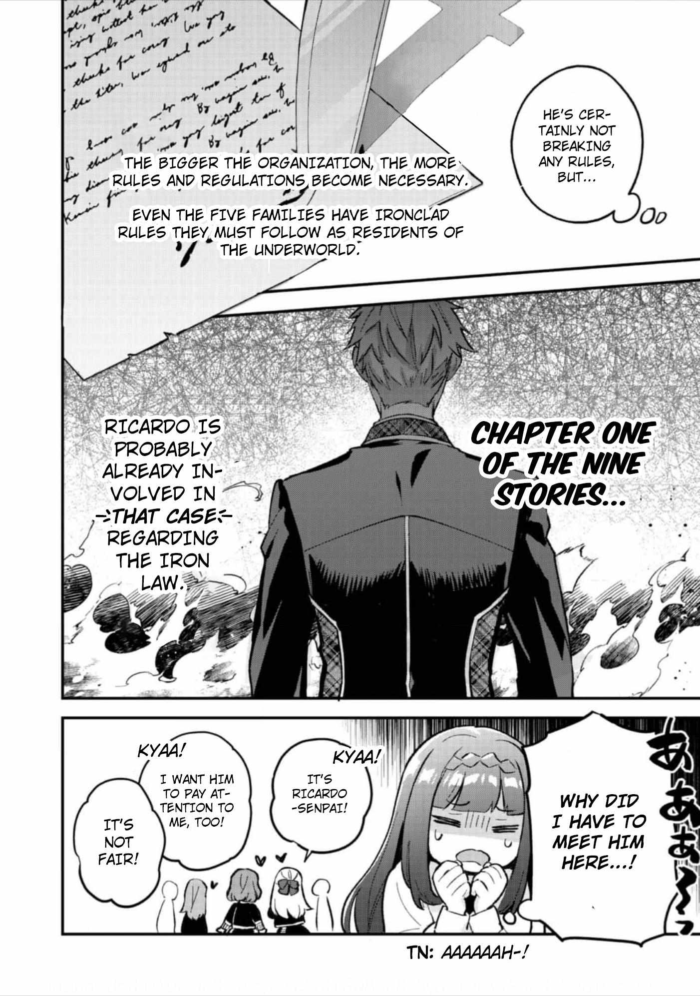 The Beloved Daughter of a Crime Family Was Reincarnated as the Daughter of a Gangster in an Otome Game Chapter 6 page 6