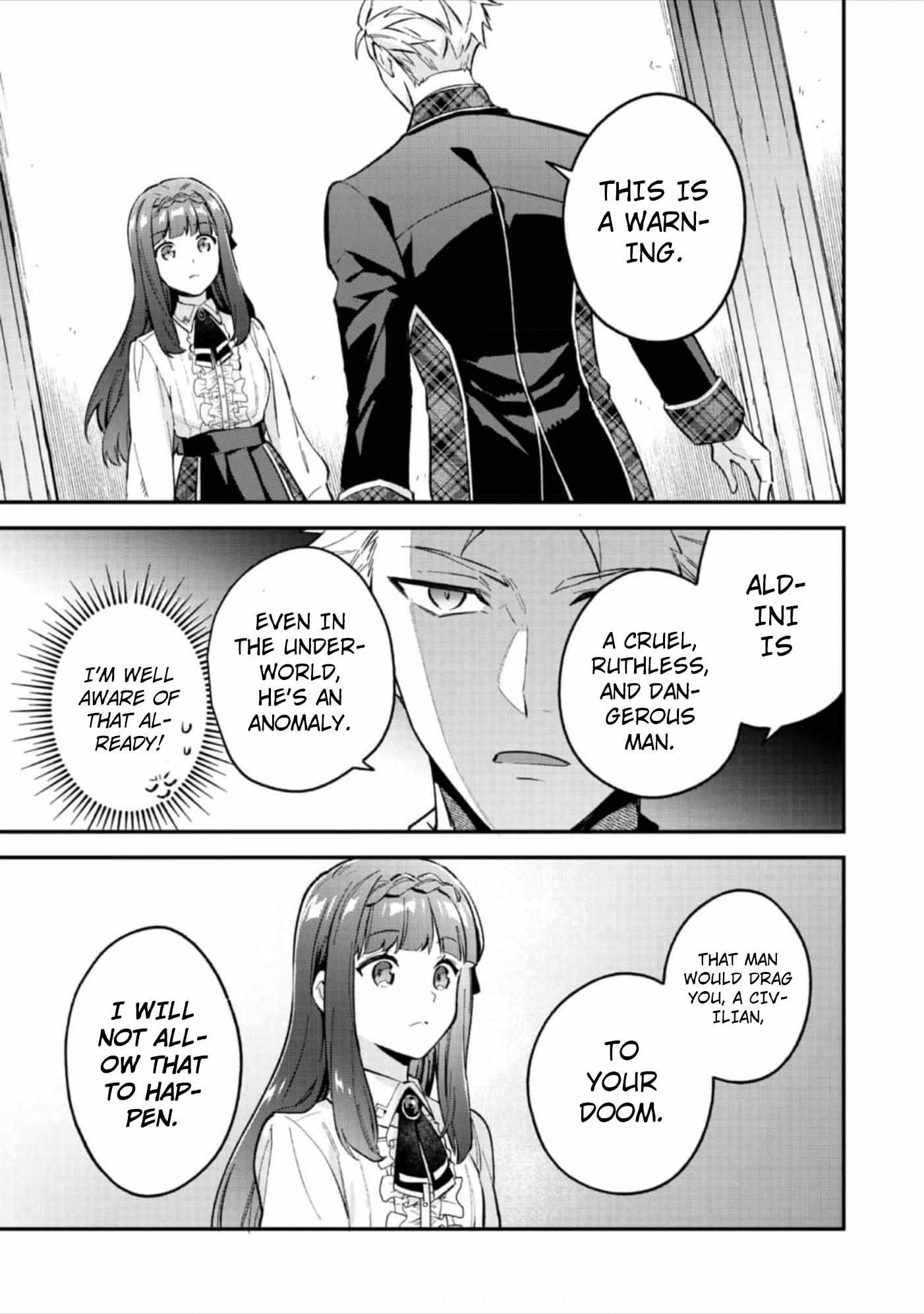 The Beloved Daughter of a Crime Family Was Reincarnated as the Daughter of a Gangster in an Otome Game Chapter 6 page 11