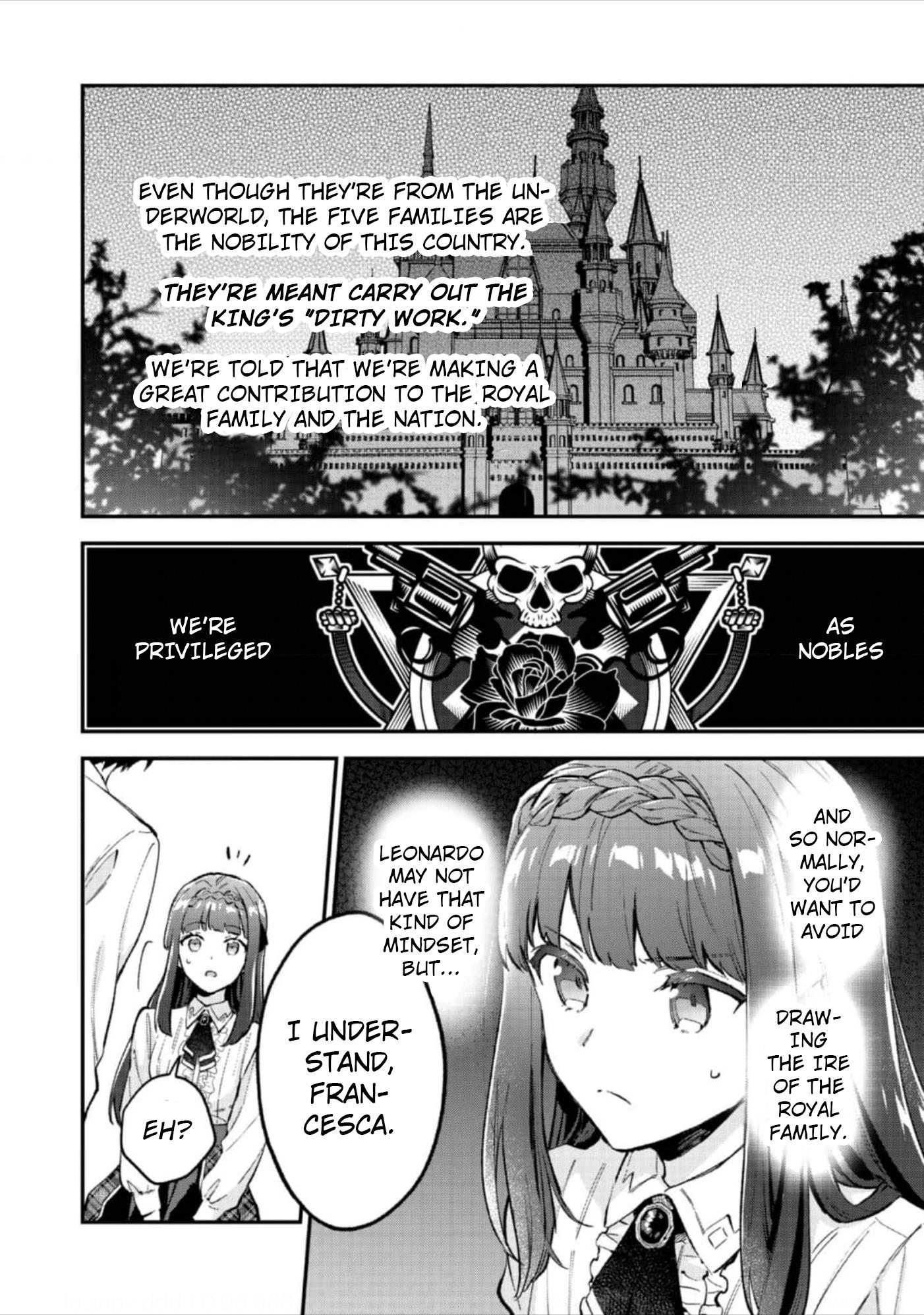 The Beloved Daughter of a Crime Family Was Reincarnated as the Daughter of a Gangster in an Otome Game Chapter 7 page 13