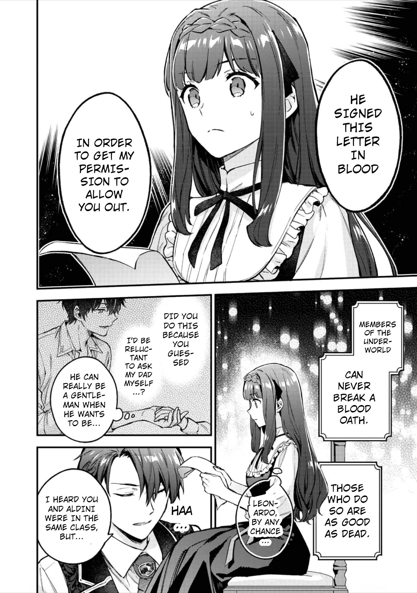 The Beloved Daughter of a Crime Family Was Reincarnated as the Daughter of a Gangster in an Otome Game Chapter 7 page 27
