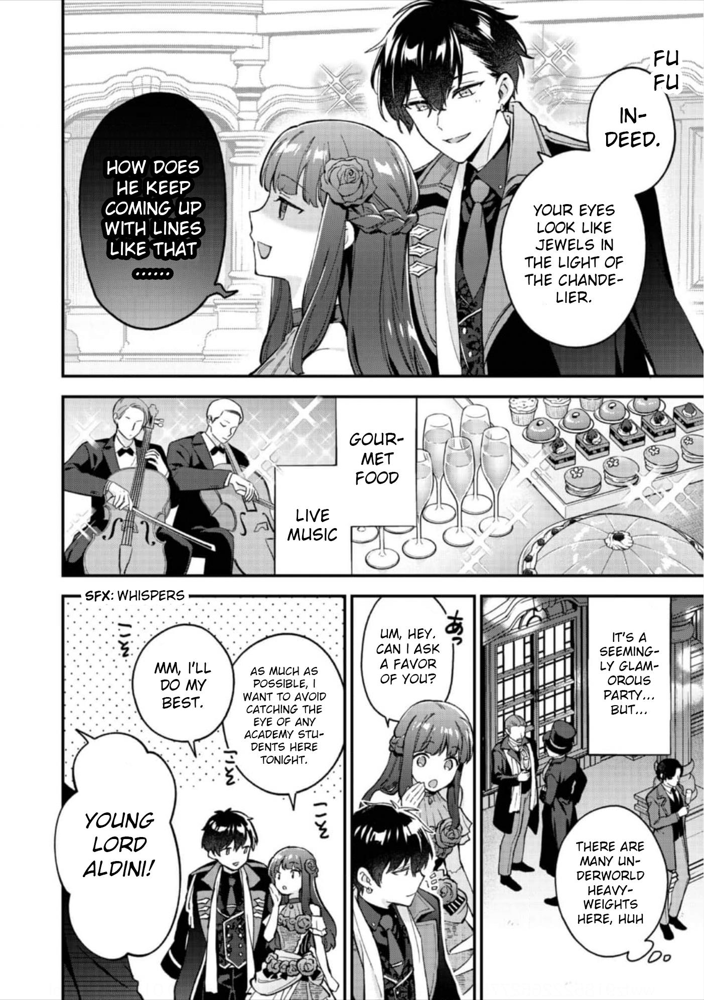 The Beloved Daughter of a Crime Family Was Reincarnated as the Daughter of a Gangster in an Otome Game Chapter 9 page 3