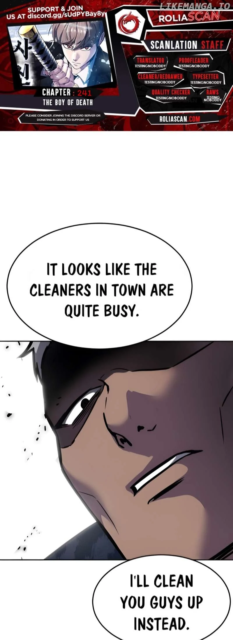 The Boy of Death Chapter 241 page 1