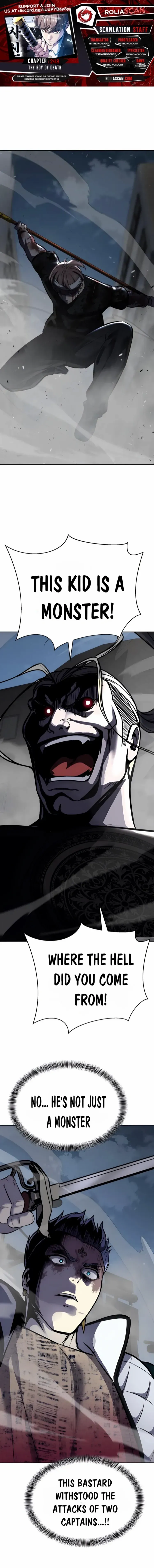 The Boy of Death Chapter 248 page 1