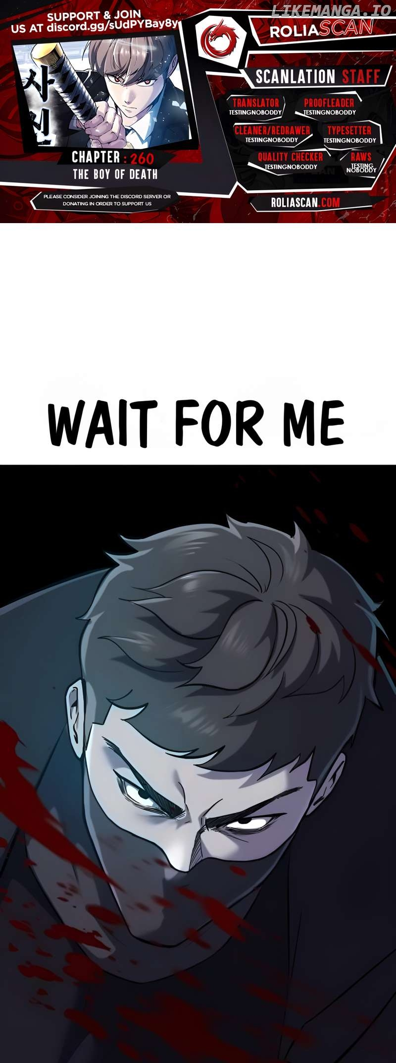 The Boy of Death Chapter 260 page 1