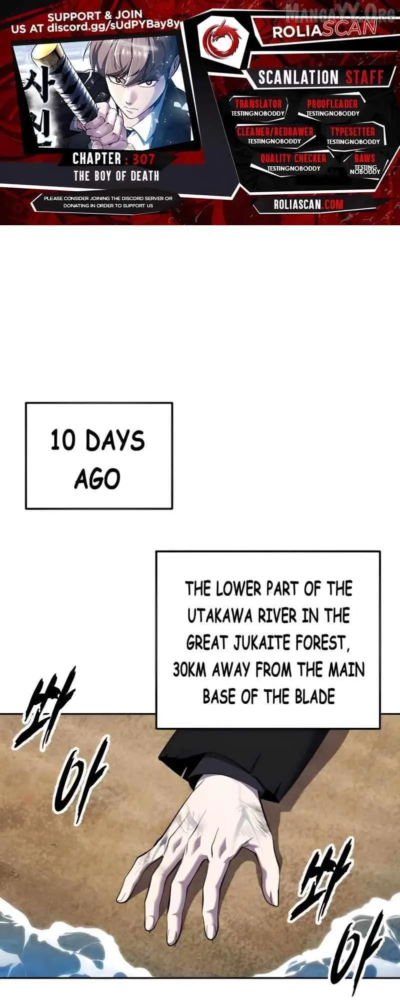 The Boy of Death Chapter 307 page 1