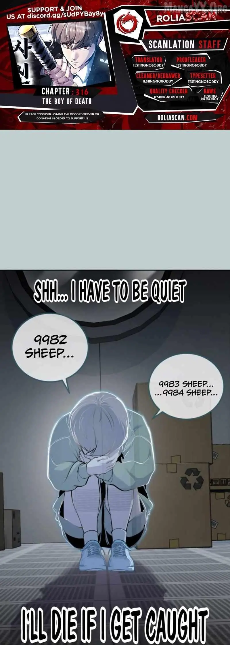 The Boy of Death Chapter 316 page 1
